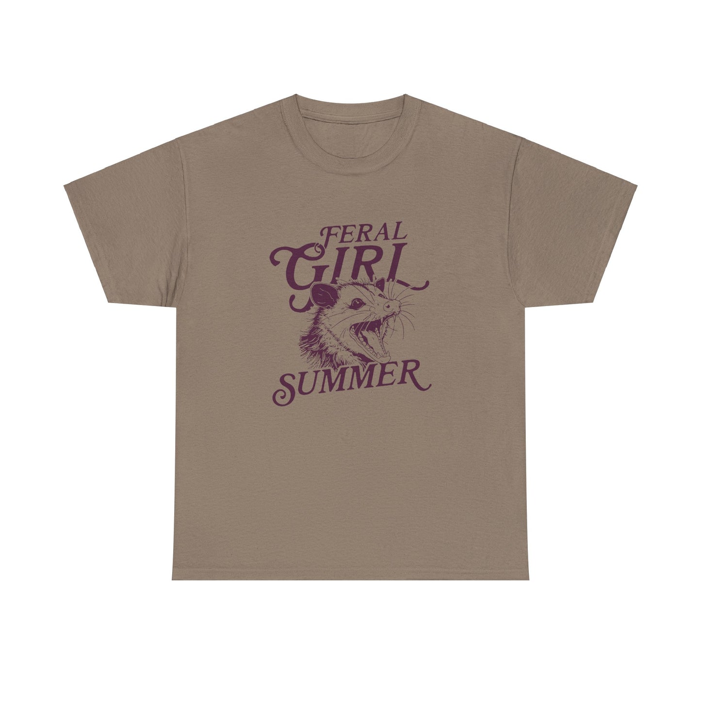 Feral Girl Summer Oppossum Shirt, Funny Meme Possum T Shirt, Feral Shirt, Cowgirl Shirt, Western Shirt, Rodeo Shirt, Funny Shirt