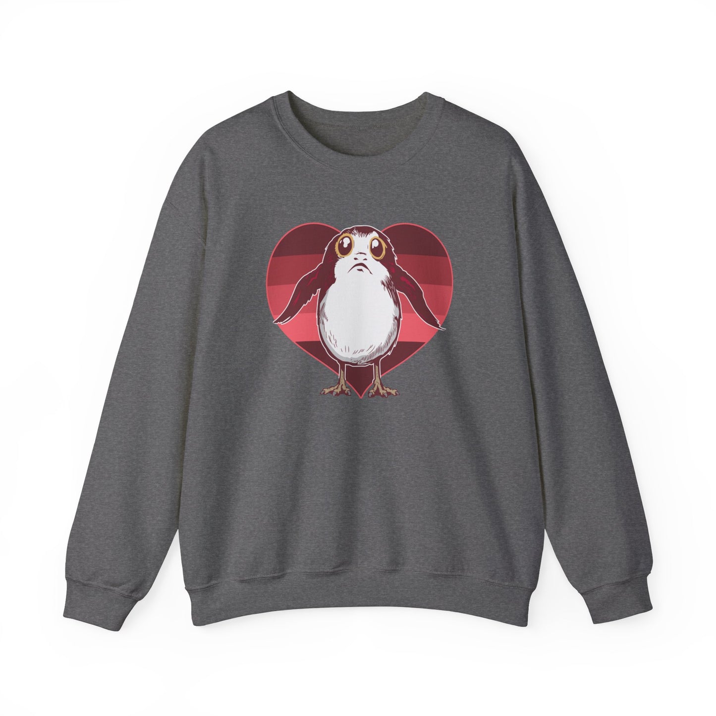 Porg Love Delight Sweatshirt, Cute Star Wars Valentine Sweatshirt & Sweatshirt Duo, Porg Valentine Sweatshirt, Cute Porg Sweatshirt,Love Tee
