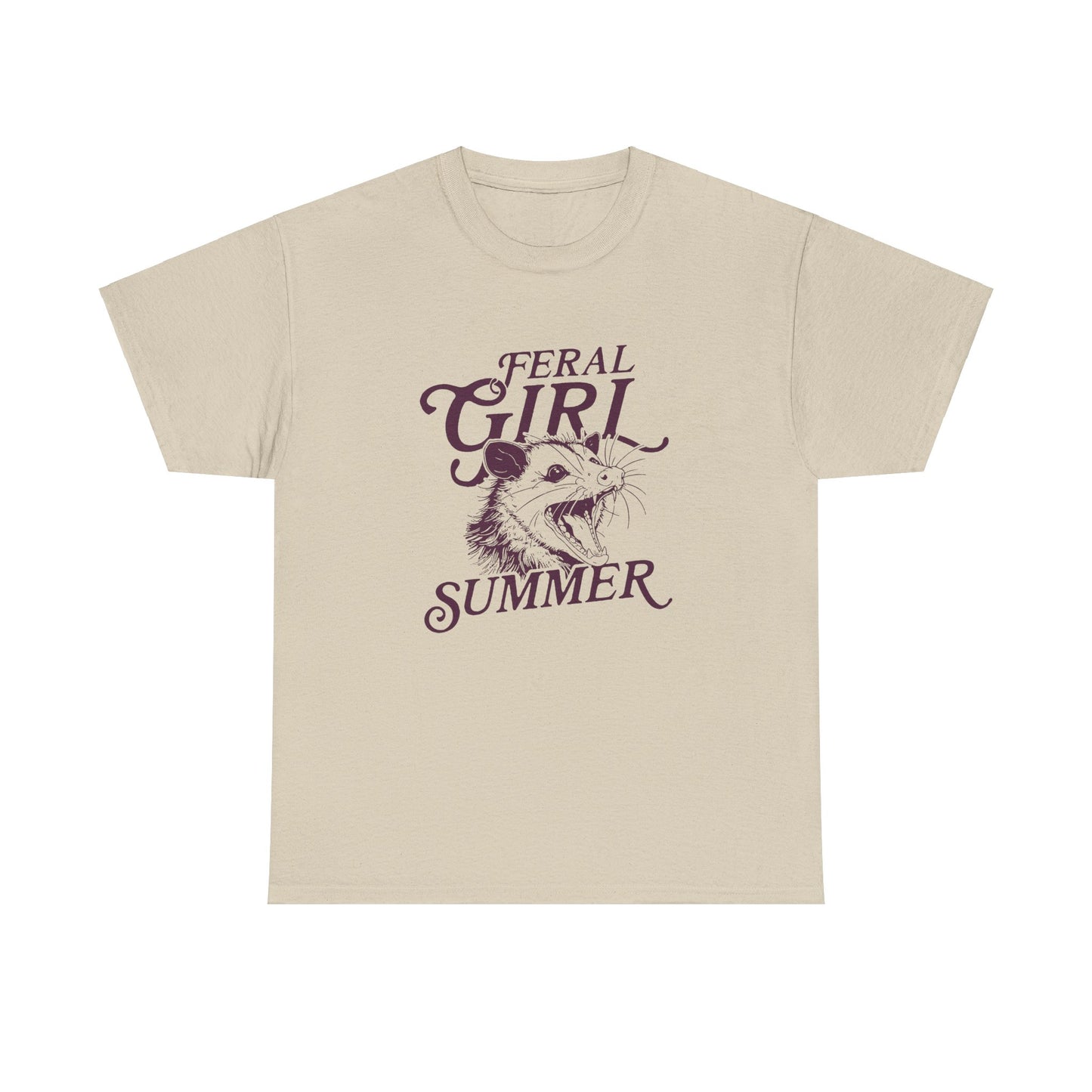 Feral Girl Summer Oppossum Shirt, Funny Meme Possum T Shirt, Feral Shirt, Cowgirl Shirt, Western Shirt, Rodeo Shirt, Funny Shirt