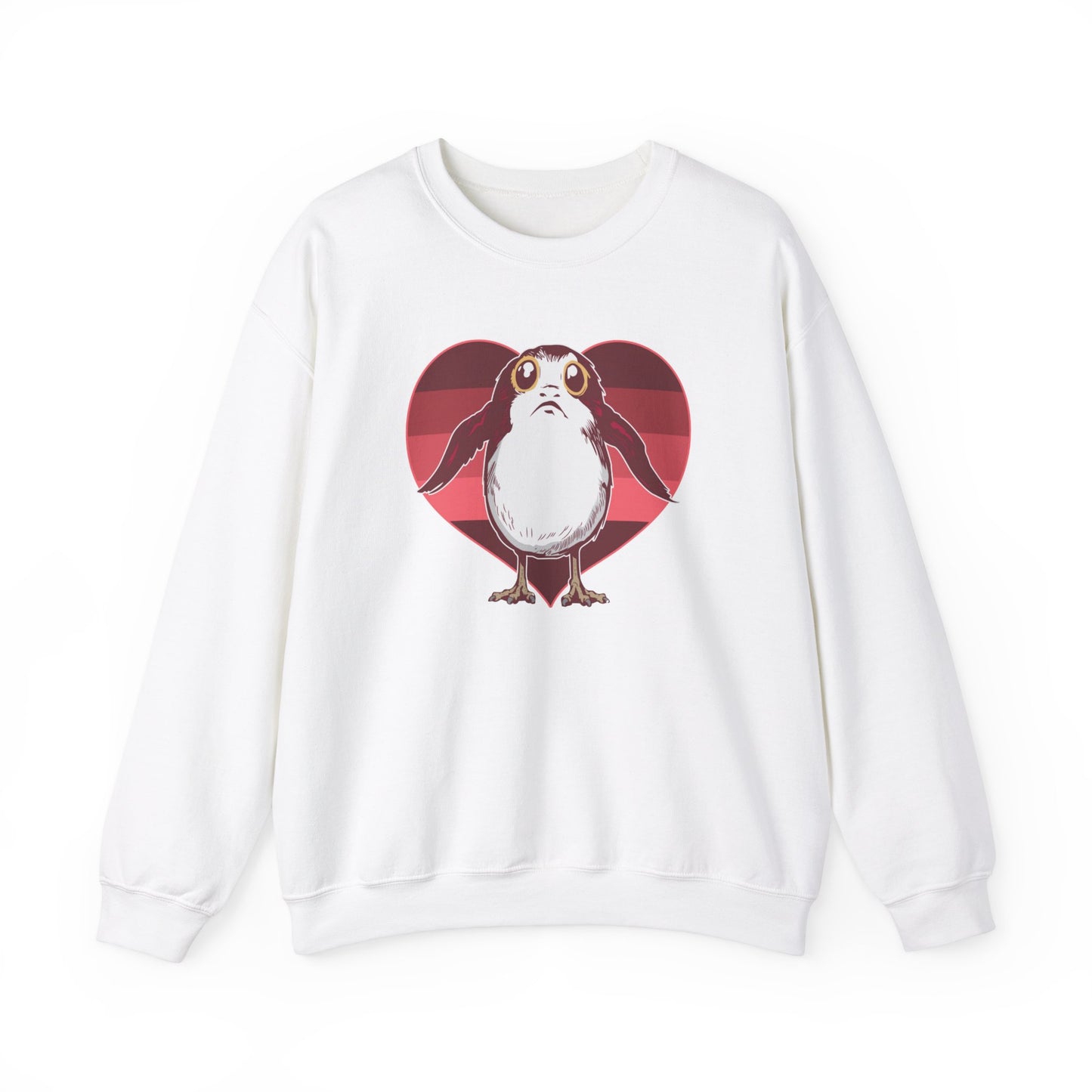 Porg Love Delight Sweatshirt, Cute Star Wars Valentine Sweatshirt & Sweatshirt Duo, Porg Valentine Sweatshirt, Cute Porg Sweatshirt,Love Tee