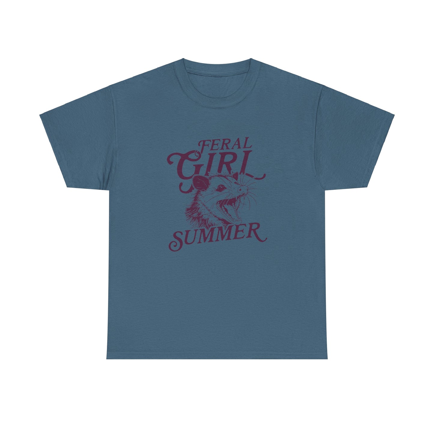 Feral Girl Summer Oppossum Shirt, Funny Meme Possum T Shirt, Feral Shirt, Cowgirl Shirt, Western Shirt, Rodeo Shirt, Funny Shirt