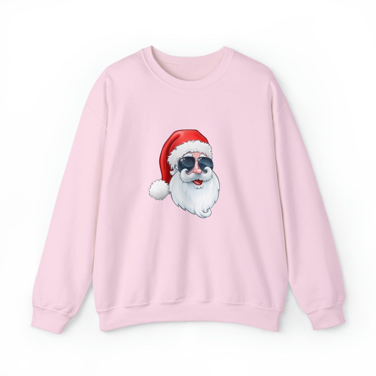 Pink Retro Santa Shirt, Christmas Sweatshirt, Women Christmas Santa Shirts, Cute Vintage Santa Shirt, Classic Christmas Shirt, Christmas