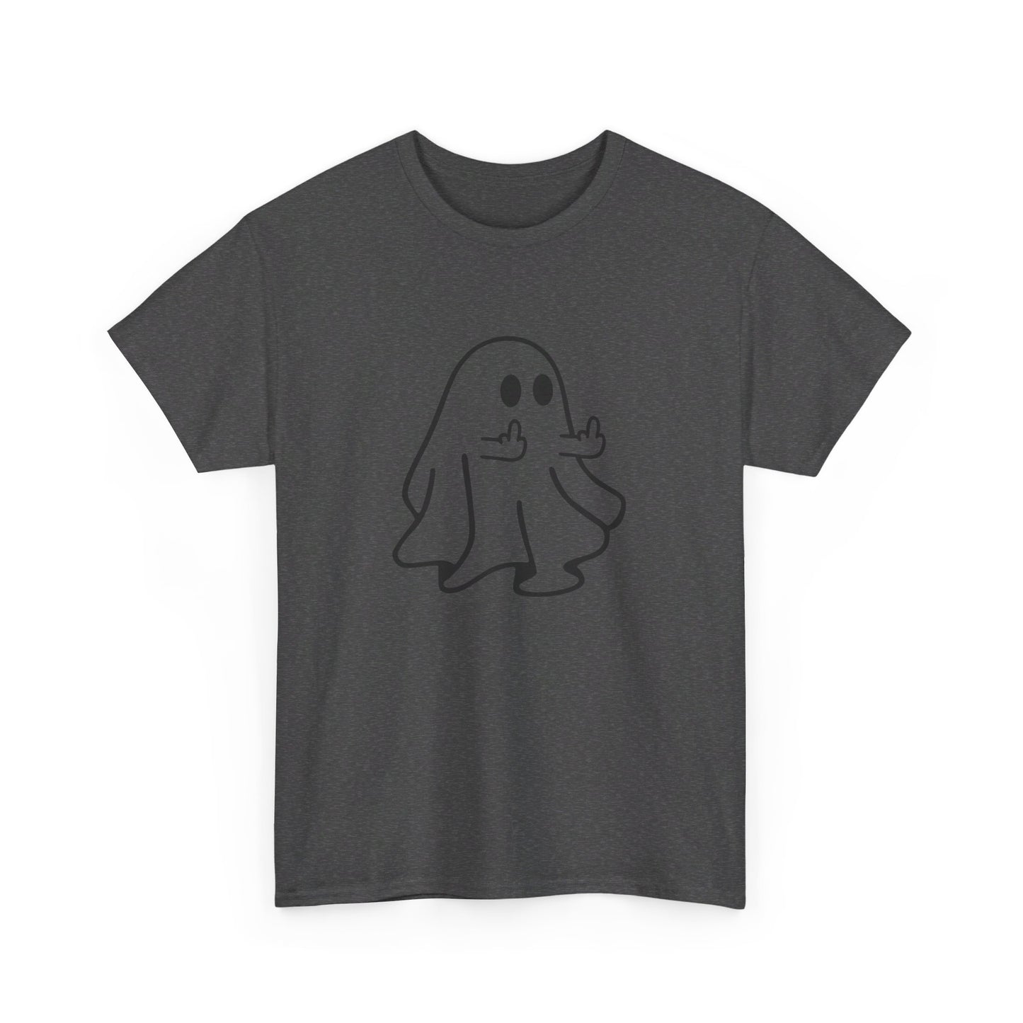 Ghost Middle Finger shirt, Halloween Crewneck, Halloween Ghost Hoodie, Spooky Season