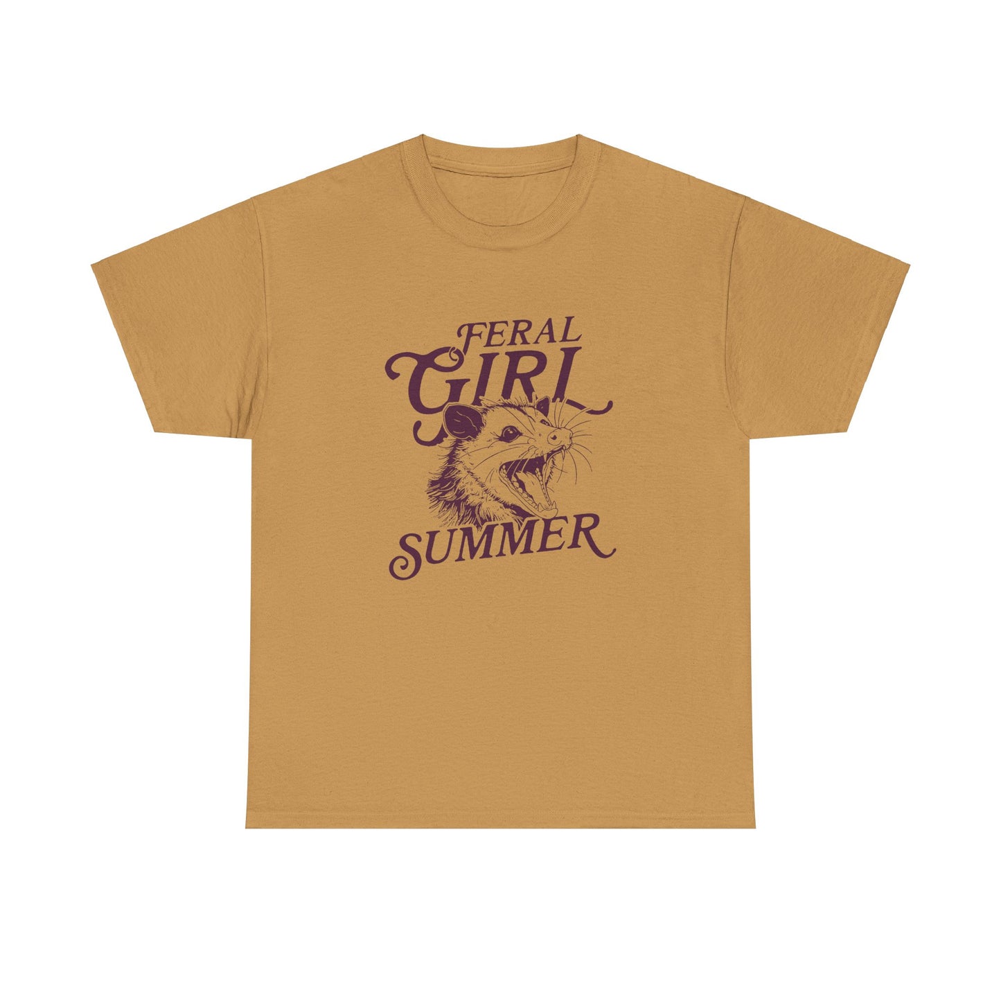 Feral Girl Summer Oppossum Shirt, Funny Meme Possum T Shirt, Feral Shirt, Cowgirl Shirt, Western Shirt, Rodeo Shirt, Funny Shirt