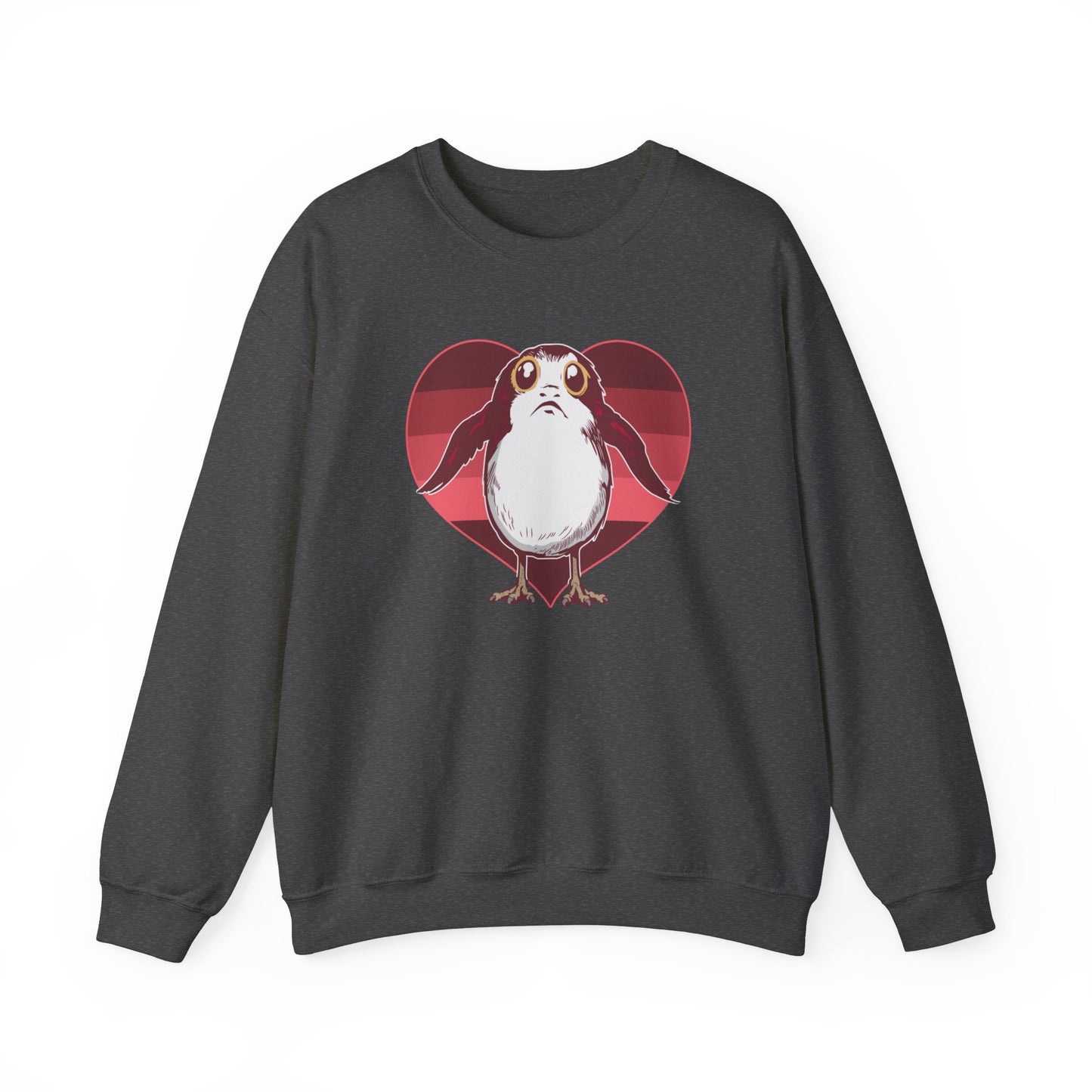 Porg Love Delight Sweatshirt, Cute Star Wars Valentine Sweatshirt & Sweatshirt Duo, Porg Valentine Sweatshirt, Cute Porg Sweatshirt,Love Tee
