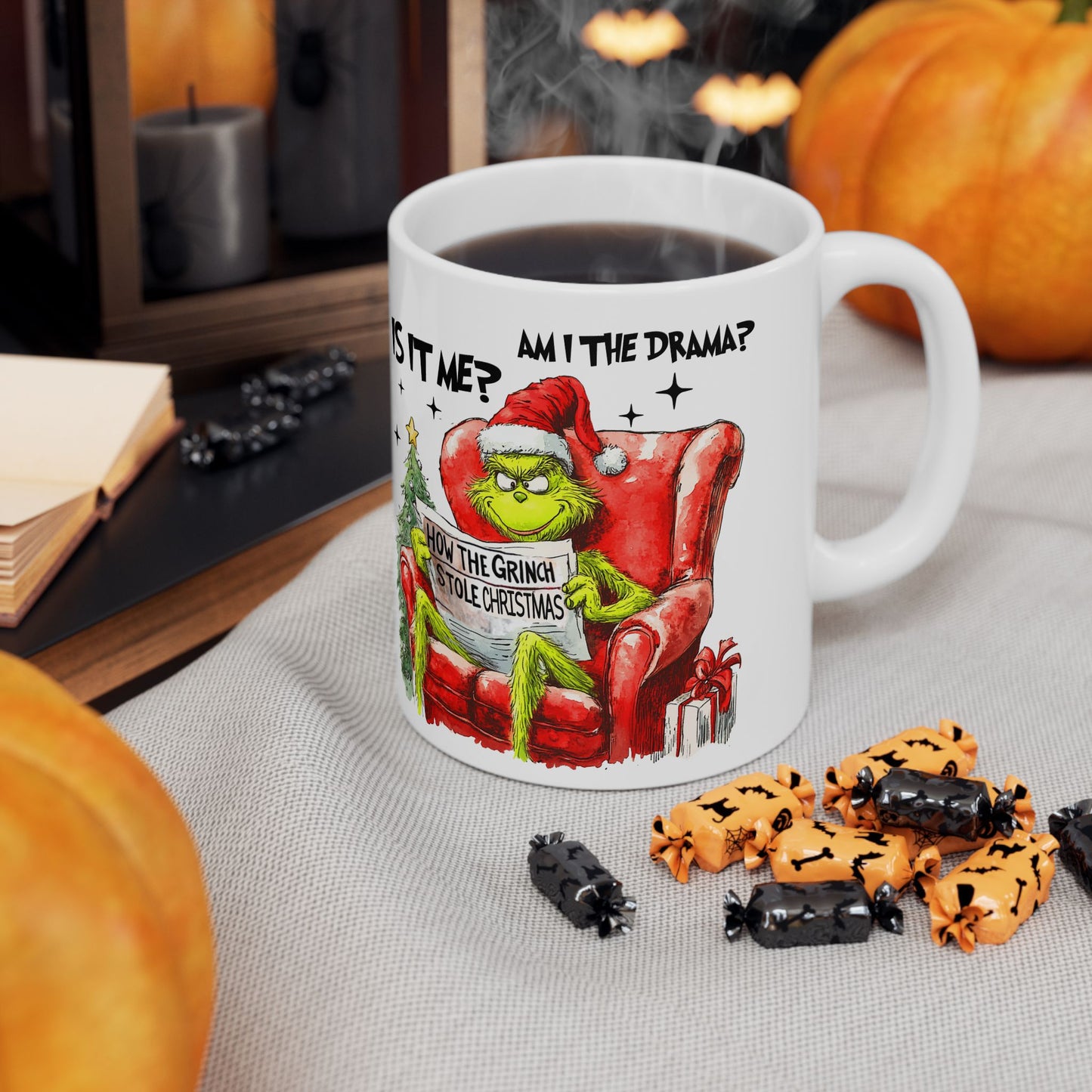 How The Grinch Stole Christmas Mug, Grinch Coffee Mugs, Christmas Mugs, Funny Coffee Mugs, Christmas Coffee Cups, Coffee Mugs, Grinch Mugs