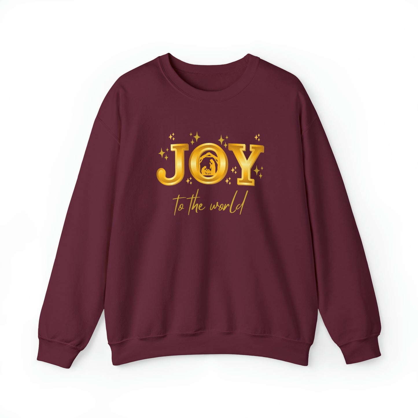 Joy To the World Sweatshirt, Christmas Sweatshirt, Joy Sweatshirt, Gift For Christmas, Peace Sweatshirt, Christmas Gift For Women