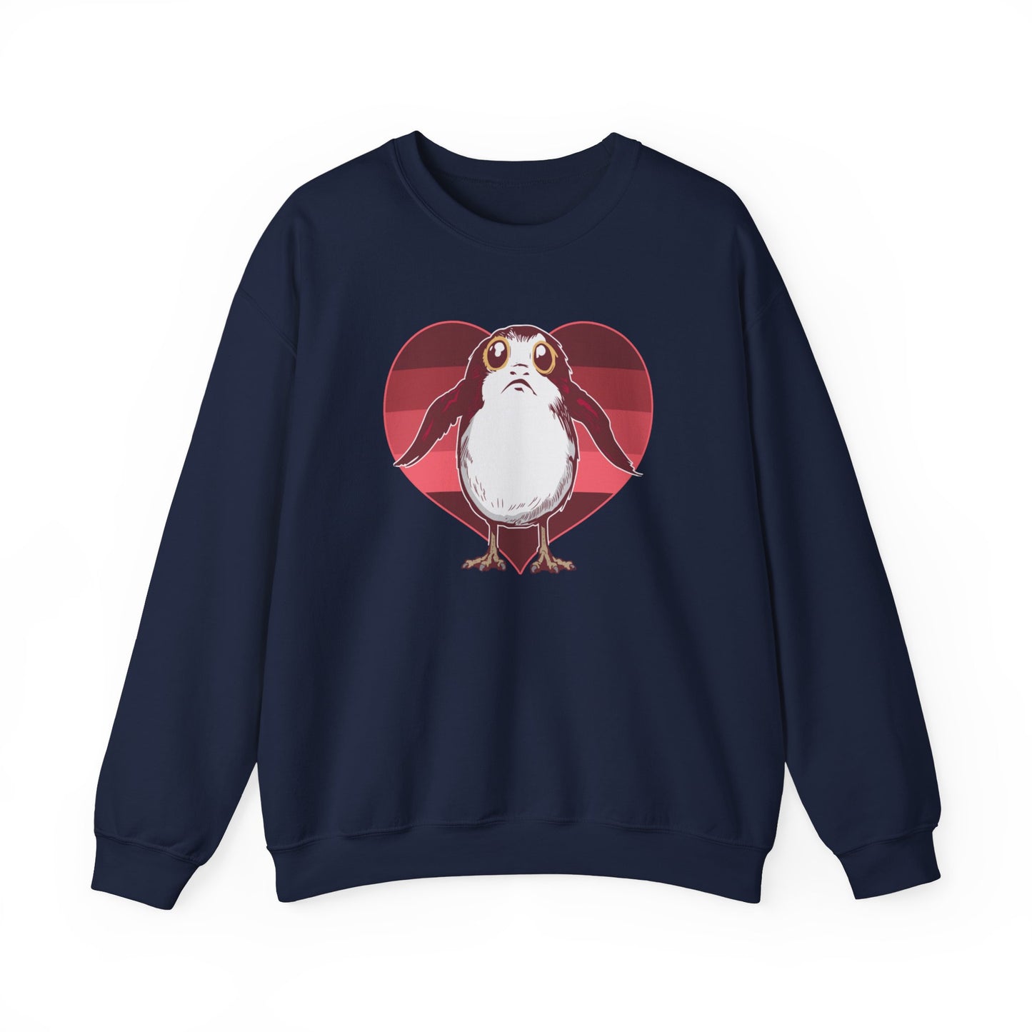 Porg Love Delight Sweatshirt, Cute Star Wars Valentine Sweatshirt & Sweatshirt Duo, Porg Valentine Sweatshirt, Cute Porg Sweatshirt,Love Tee