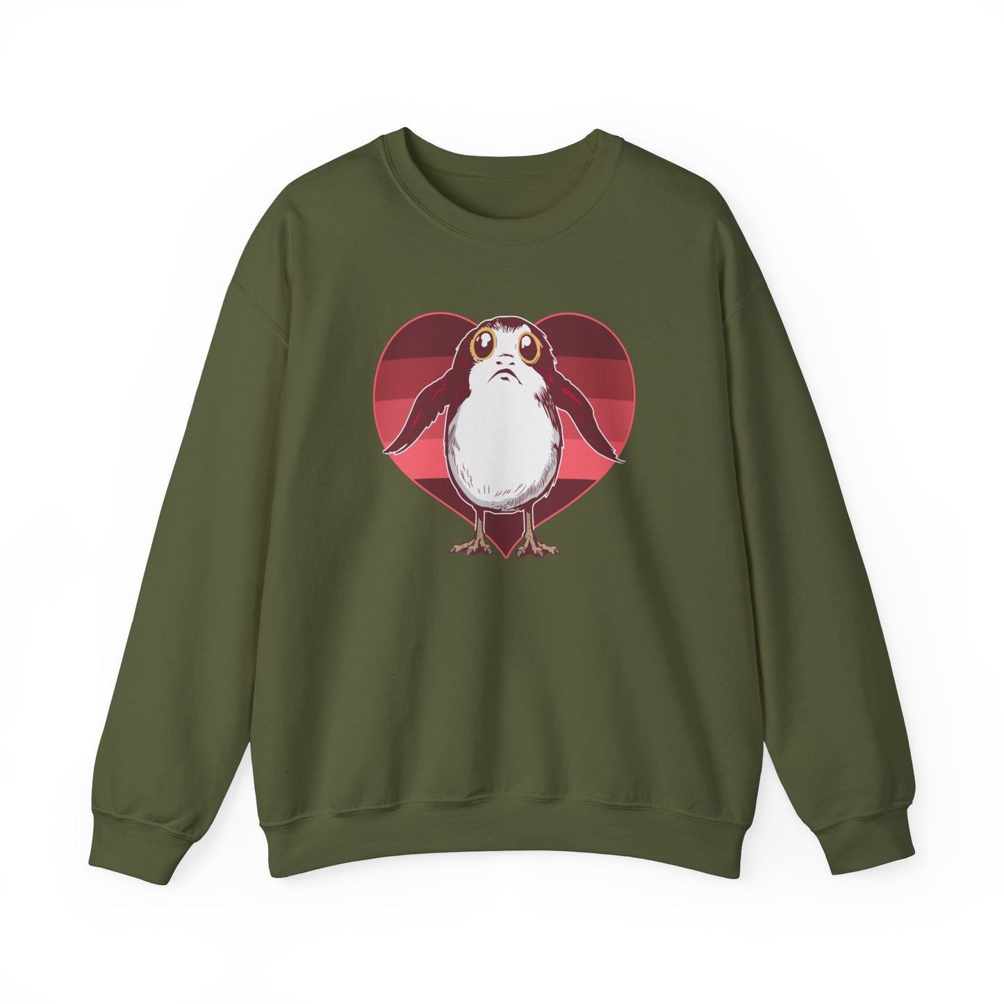 Porg Love Delight Sweatshirt, Cute Star Wars Valentine Sweatshirt & Sweatshirt Duo, Porg Valentine Sweatshirt, Cute Porg Sweatshirt,Love Tee