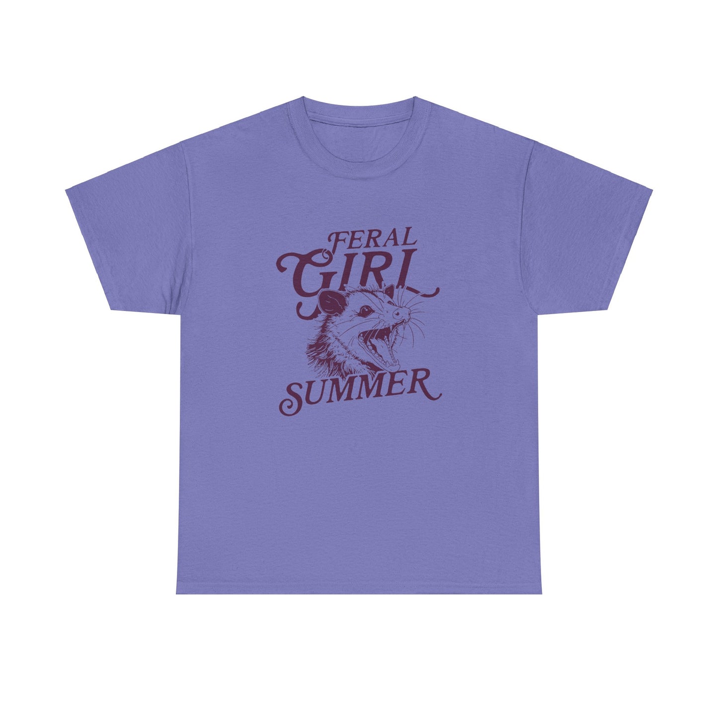 Feral Girl Summer Oppossum Shirt, Funny Meme Possum T Shirt, Feral Shirt, Cowgirl Shirt, Western Shirt, Rodeo Shirt, Funny Shirt