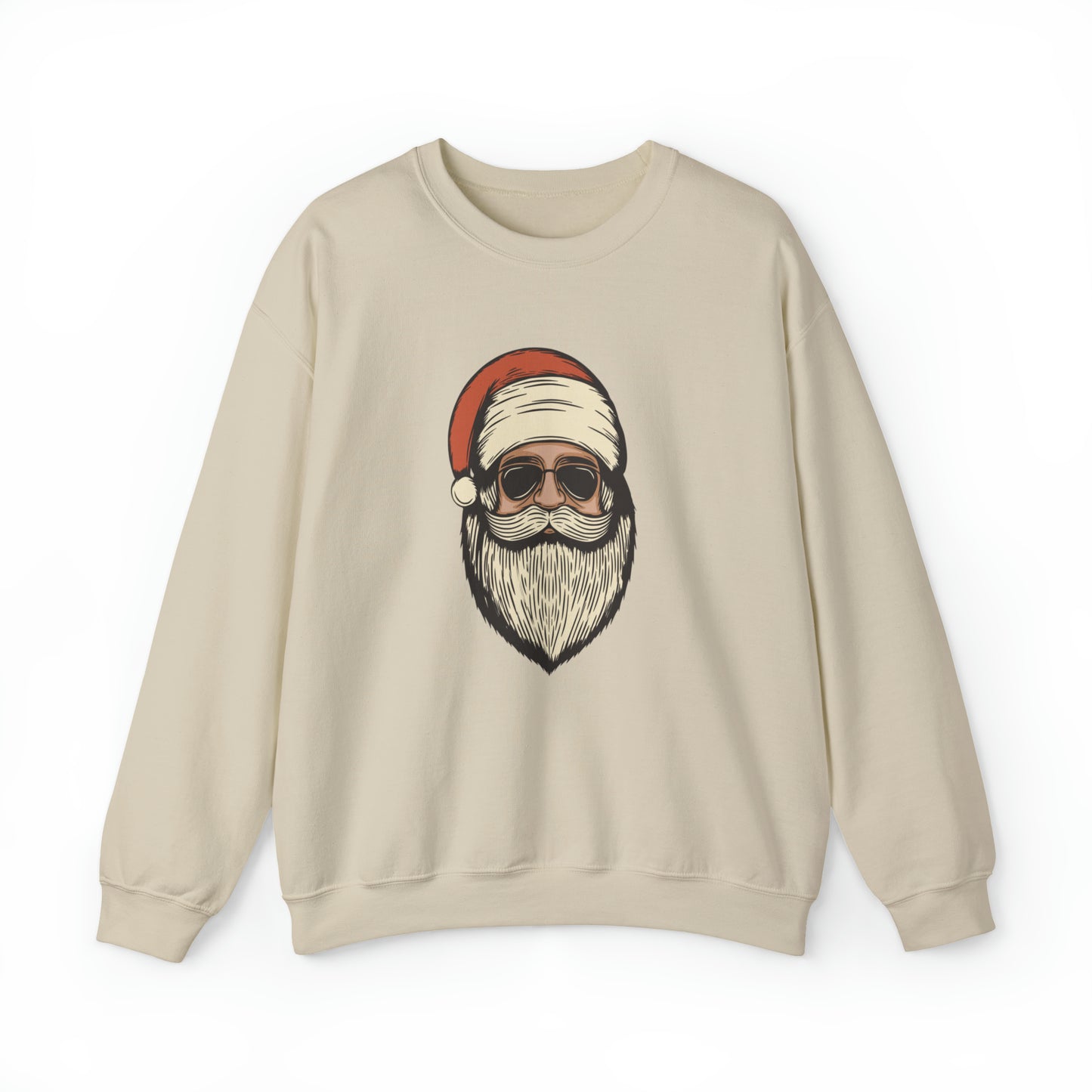 Red Retro Santa Shirt, Christmas Sweatshirt, Women Christmas Santa Shirts, Cute Vintage Santa Shirt, Classic Christmas Shirt, Christmas