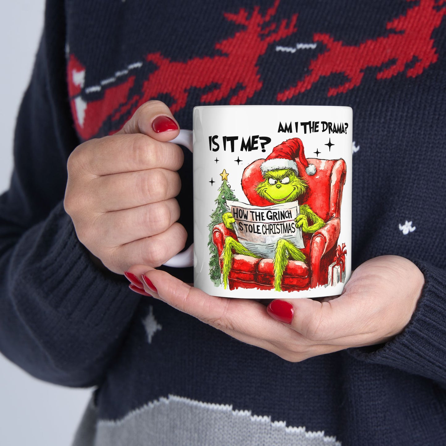 How The Grinch Stole Christmas Mug, Grinch Coffee Mugs, Christmas Mugs, Funny Coffee Mugs, Christmas Coffee Cups, Coffee Mugs, Grinch Mugs