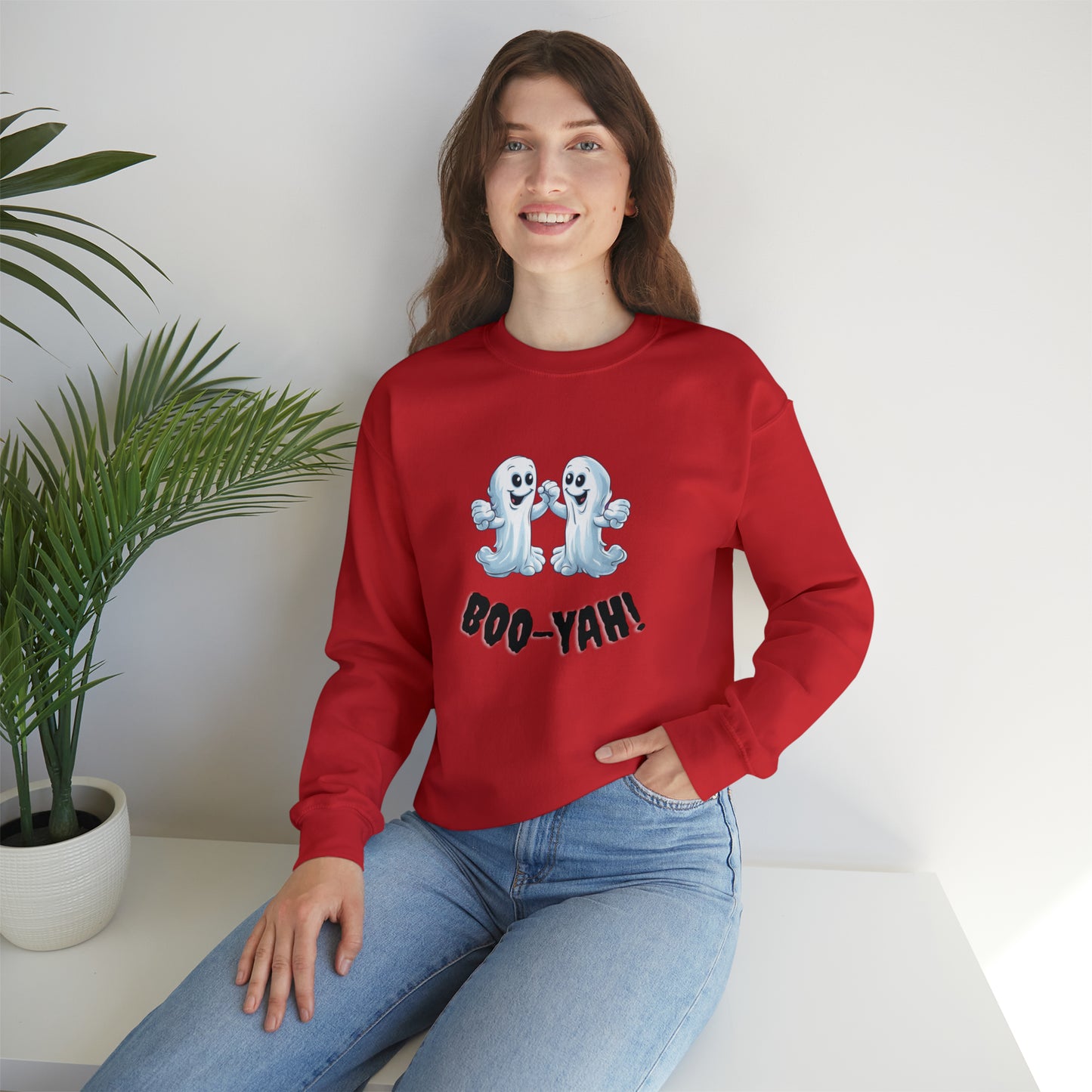 Ghost Sweatshirt, Retro Sweatshirt, Cute Sweatshirt, Halloween Sweatshirt, Womens' Halloween, Spooky Sweatshirt, Halloween Party