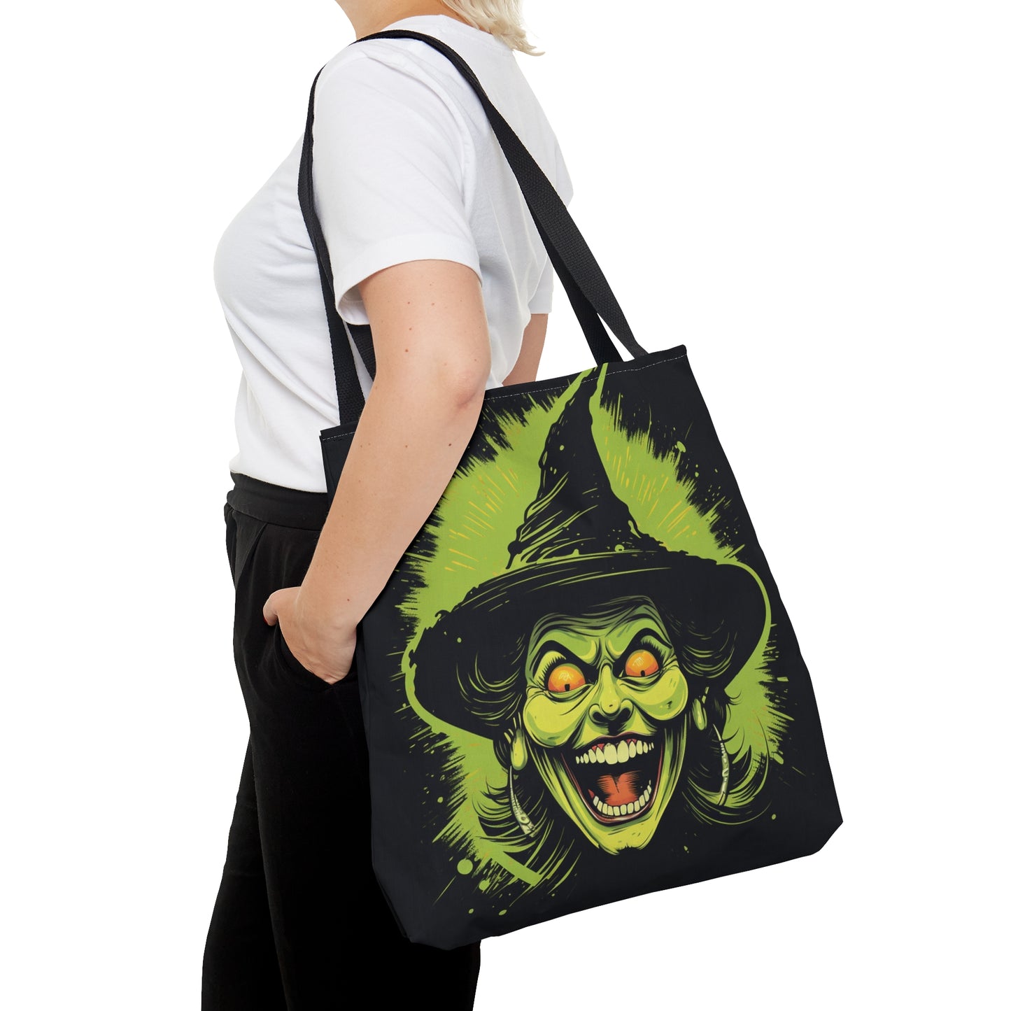 Resting Witch Face Tote, Halloween Tote Bag, Halloween Tote, Halloween Tote Bags, Tote bag Mockup Halloween, Tote Bags Halloween, Halloween
