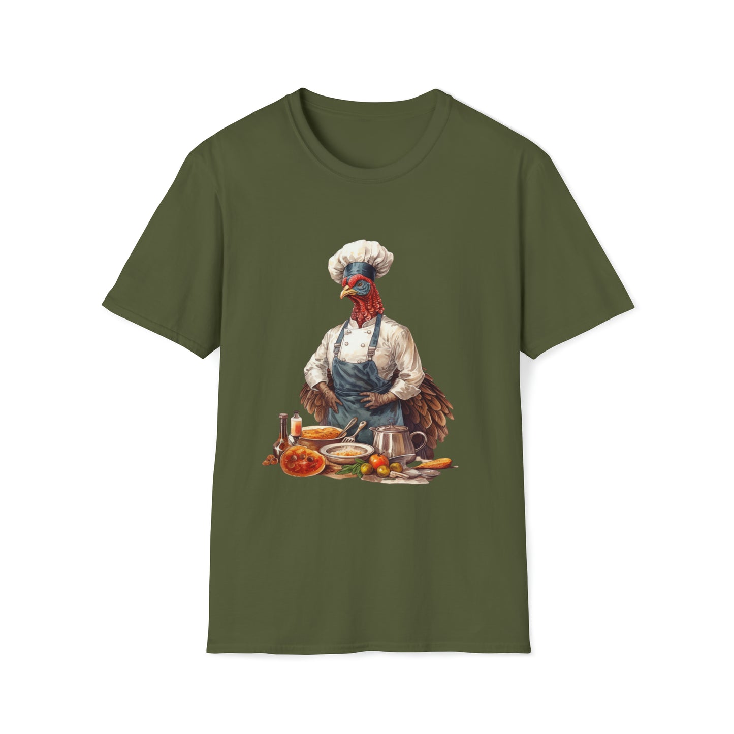 Chef Turkey Shirt, Family Thanksgiving Shirts, Thanksgiving Puns Shirt, Funny Matching Family Shirts, Turkey Day Shirt, Fall Shirt, Gobble