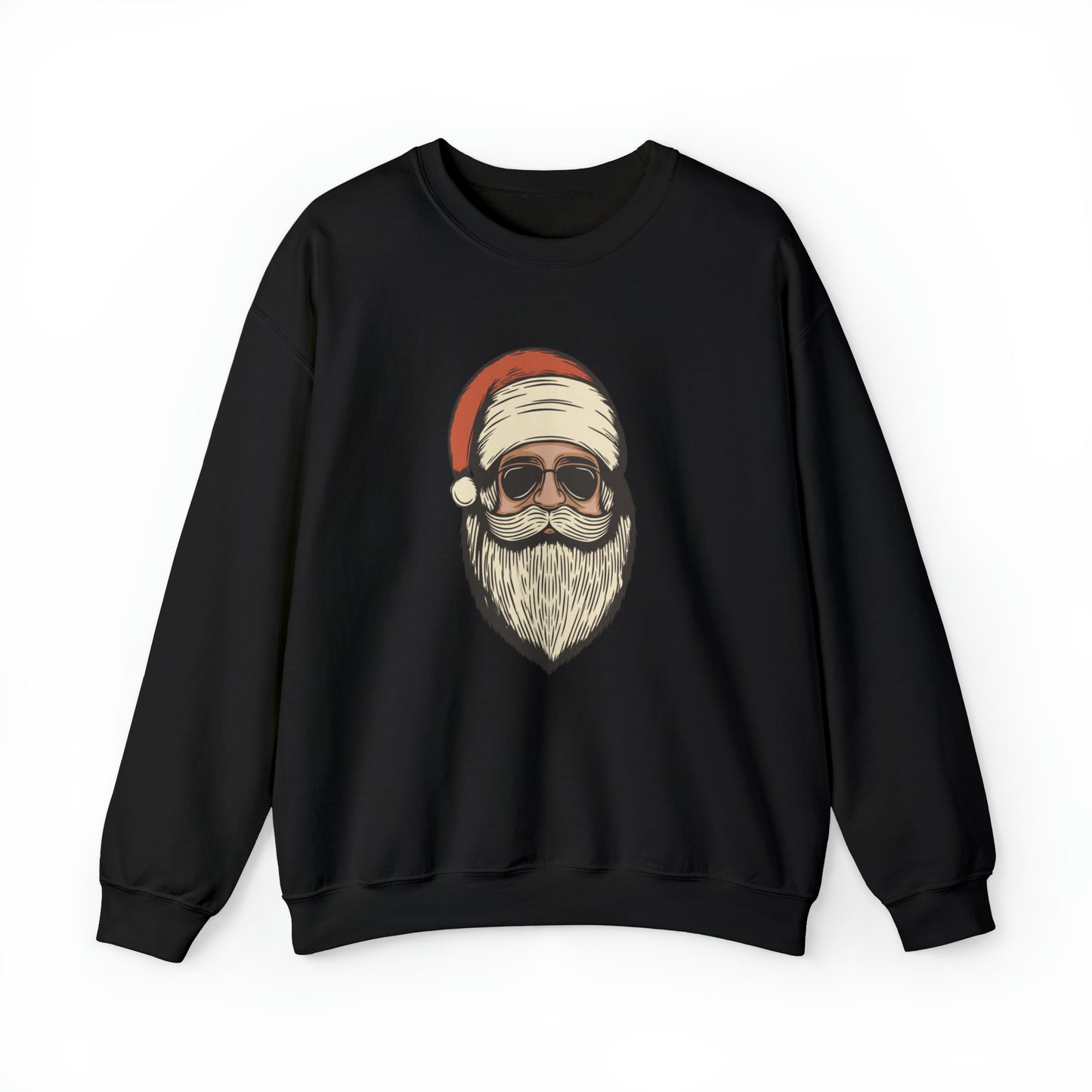 Red Retro Santa Shirt, Christmas Sweatshirt, Women Christmas Santa Shirts, Cute Vintage Santa Shirt, Classic Christmas Shirt, Christmas