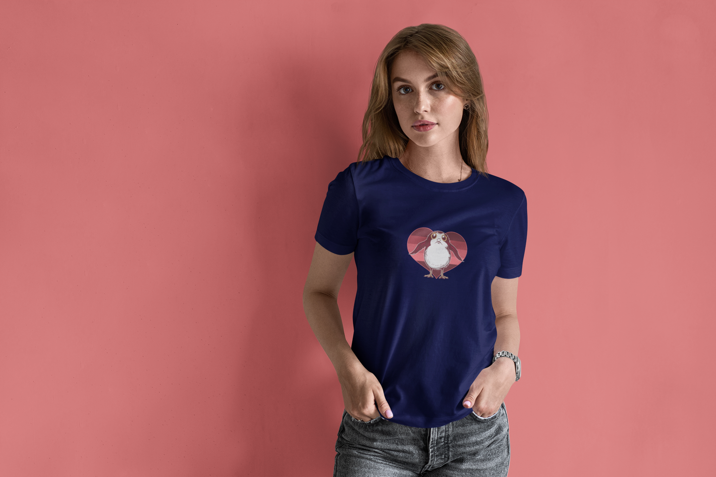 Porg Love Delight Sweatshirt, Cute Star Wars Valentine Shirt & Sweatshirt Duo, Star Wars Shirt,Star Wars Valentine, CuteDarth Vader Shirt
