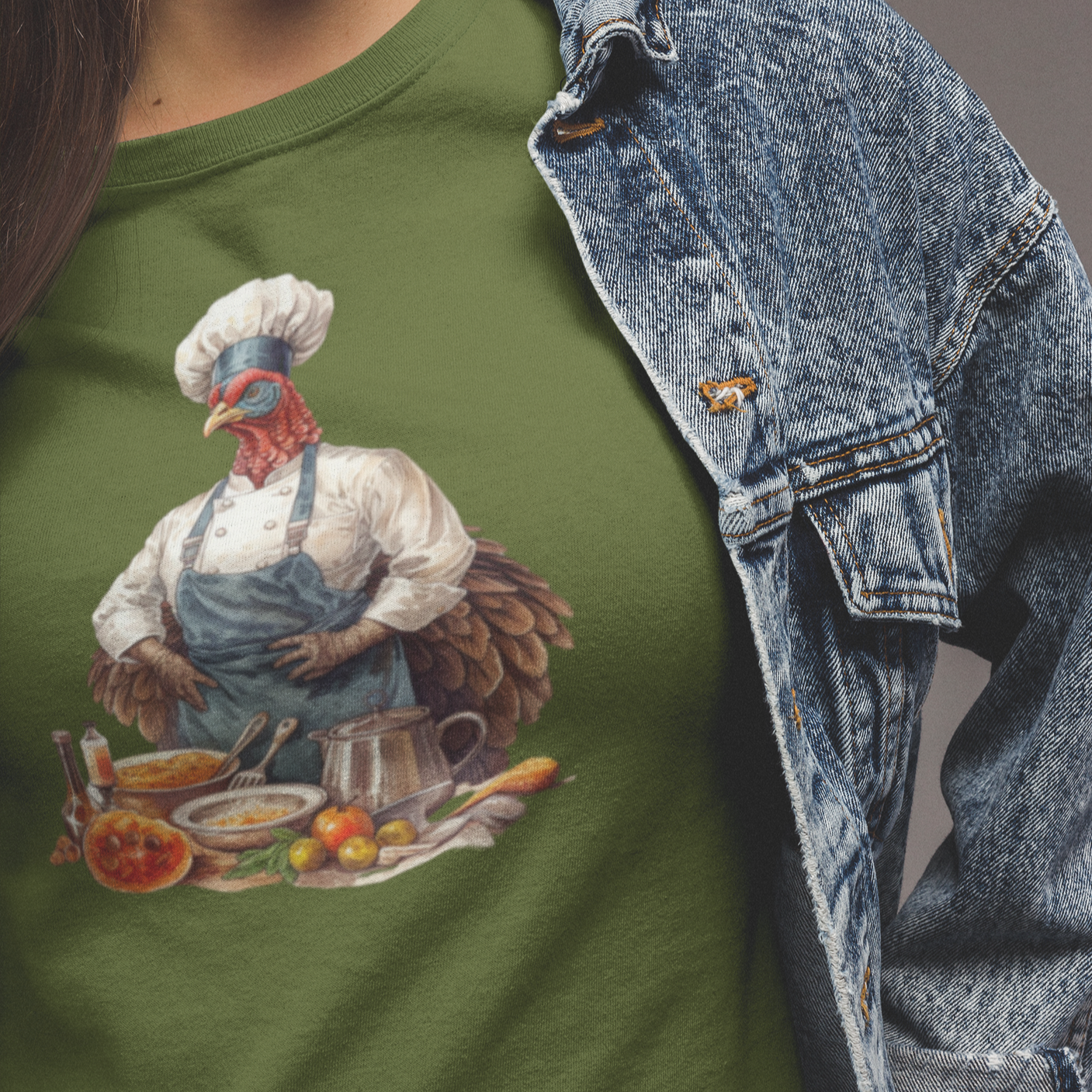 Chef Turkey Shirt, Family Thanksgiving Shirts, Thanksgiving Puns Shirt, Funny Matching Family Shirts, Turkey Day Shirt, Fall Shirt, Gobble