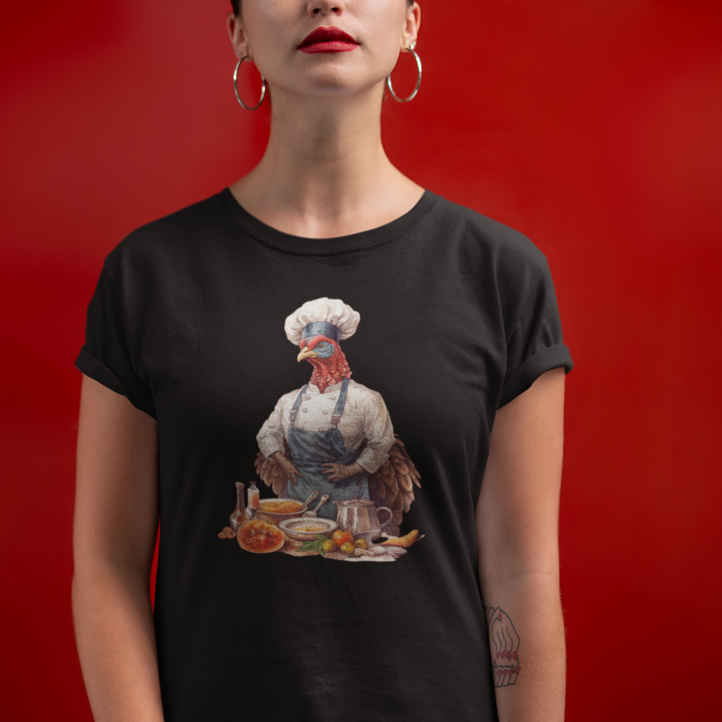 Chef Turkey Shirt, Family Thanksgiving Shirts, Thanksgiving Puns Shirt, Funny Matching Family Shirts, Turkey Day Shirt, Fall Shirt, Gobble