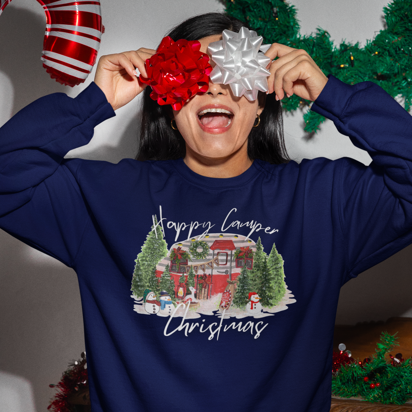 Christmas Caravan Tshirt, Christmas Tree Camper Shirt, Christmas Gift for Camper, Merry Christmas, Camper Shirt, Holiday Adventure