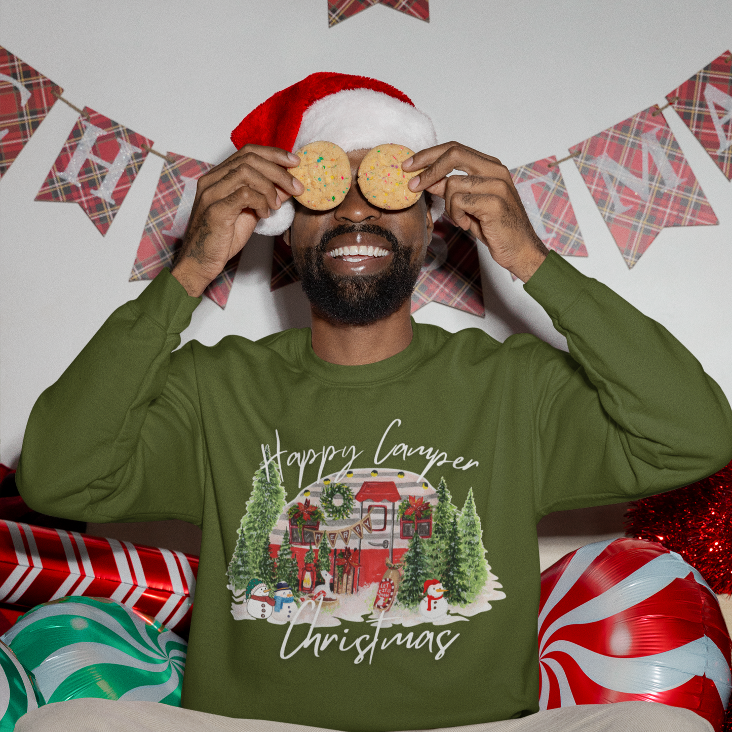 Christmas Caravan Tshirt, Christmas Tree Camper Shirt, Christmas Gift for Camper, Merry Christmas, Camper Shirt, Holiday Adventure