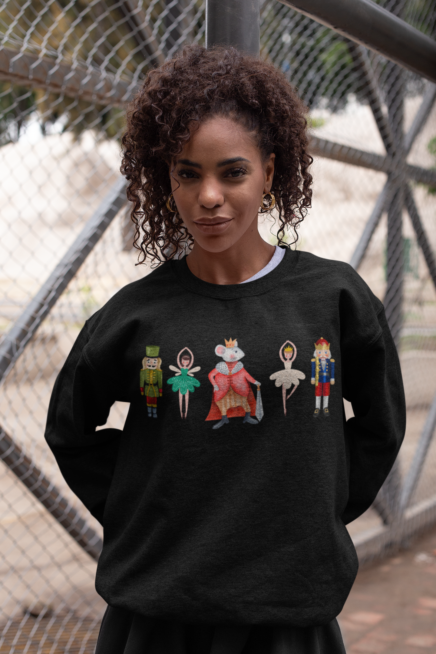 Nutcracker Sweatshirt, Christmas Sweatshirt, Sugar Plum Fairy Shirt, Christmas Sweater, Christmas Shirt, Xmas Shirt, Christmas Gift, Womens