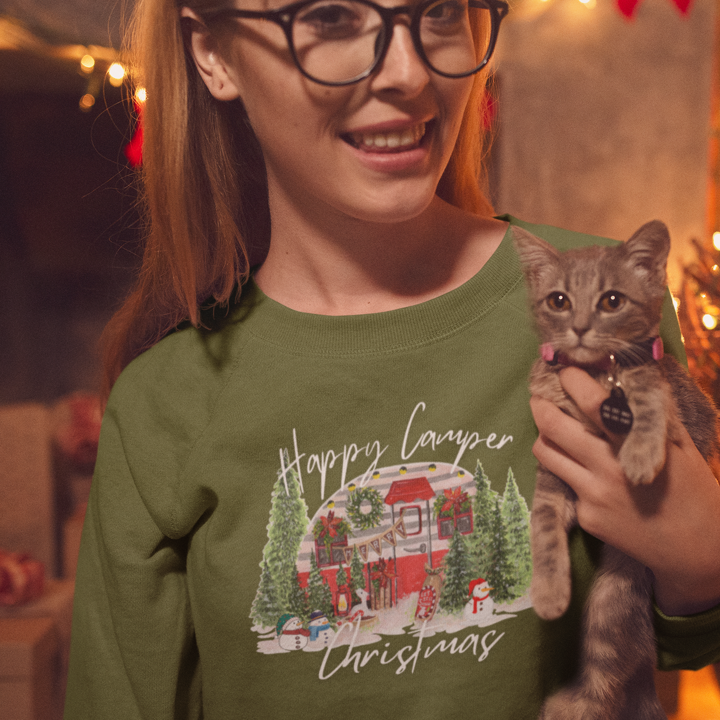 Christmas Caravan Tshirt, Christmas Tree Camper Shirt, Christmas Gift for Camper, Merry Christmas, Camper Shirt, Holiday Adventure