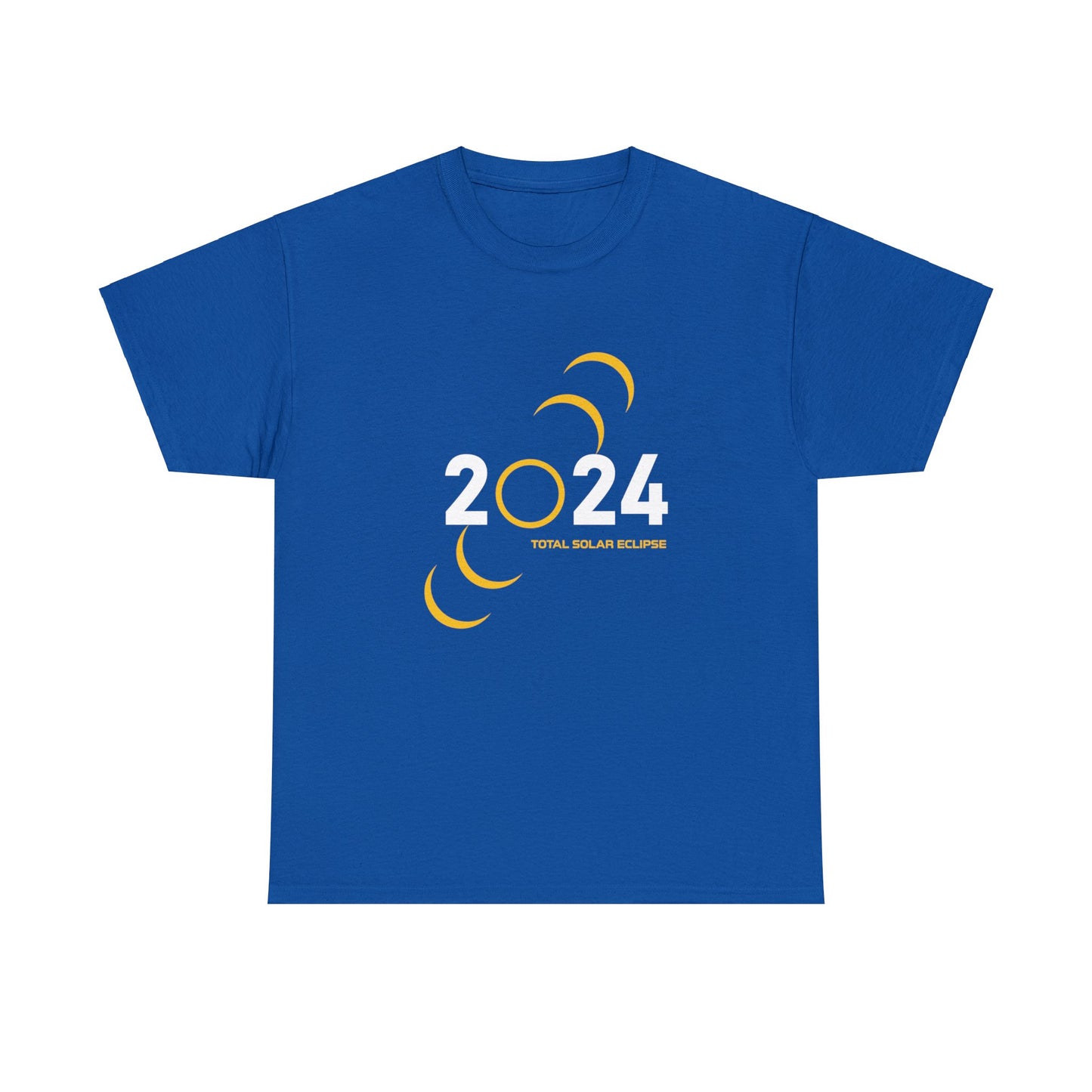 2024 Solar Eclipse Shirt with US Cities & Eclipse Times, April 8, 2024, Commemorate the 2024 Solar Eclipse with the City Time Shirt Design