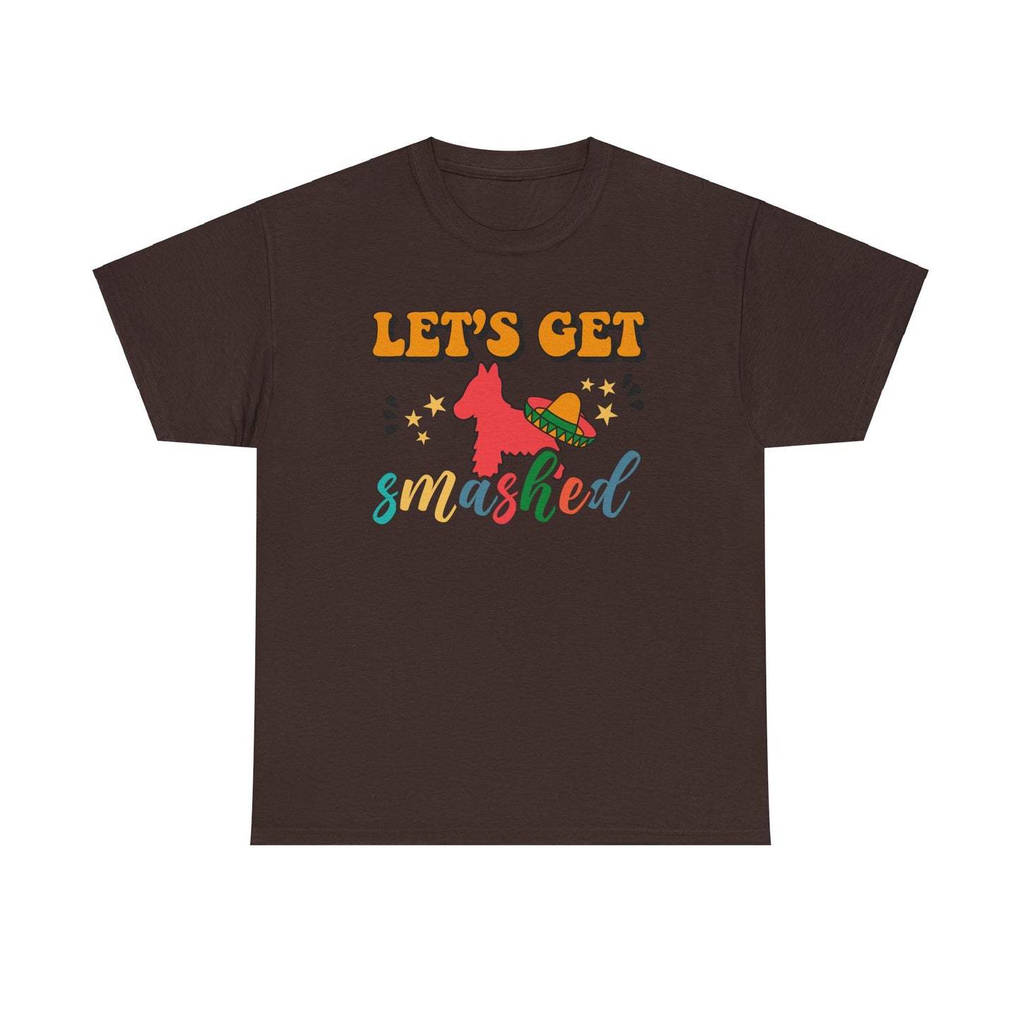 Let's Get Smashed Cinco de Mayo Tshirt, Funny Pinata Tee for Fiesta Lovers, Party Shirt, Let's Get Smashed Tee with Pinata Design