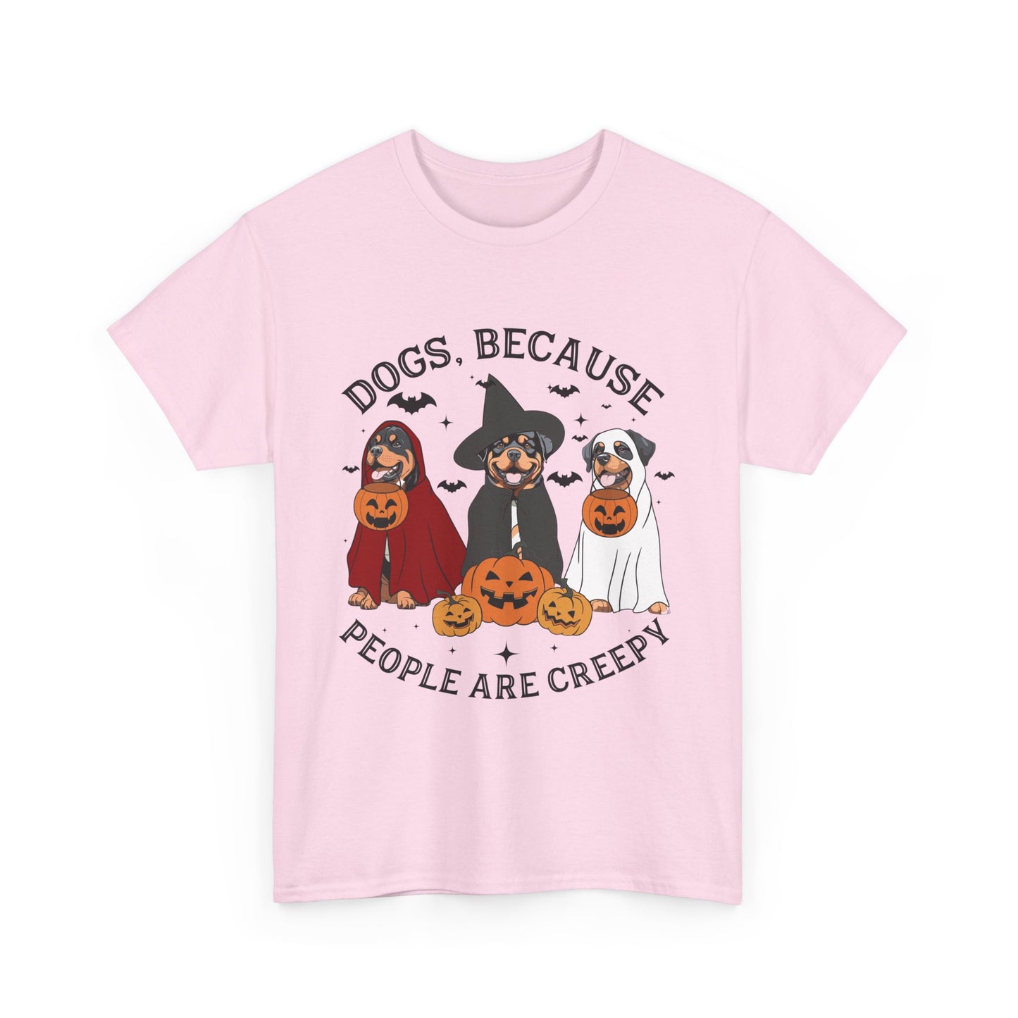 Dogs Because People Are Creepy Tshirt, 2023 Happy Halloween, Retro Spooky Season, Ghost Sweatshirt,Halloween Dog Sweatshirt,Ghost Dog Shirt