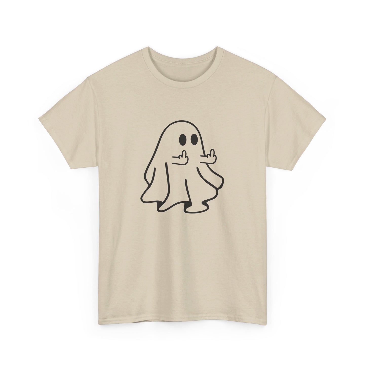 Ghost Middle Finger shirt, Halloween Crewneck, Halloween Ghost Hoodie, Spooky Season