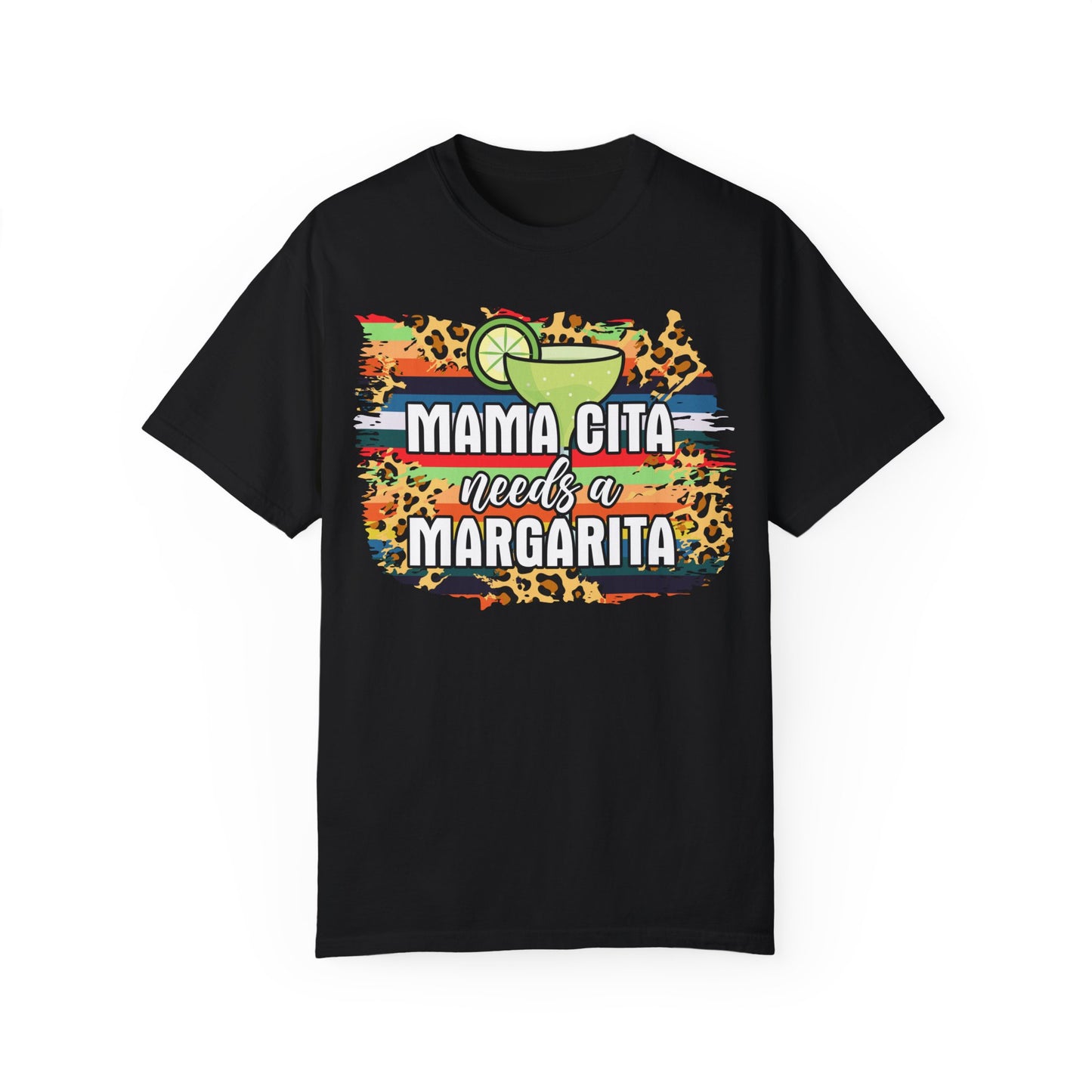 Buffalo Plaid Mamacita Needs a Margarita Graphic Tee - Fun Graphic with Margarita Illustration, Margarita Lover Gift