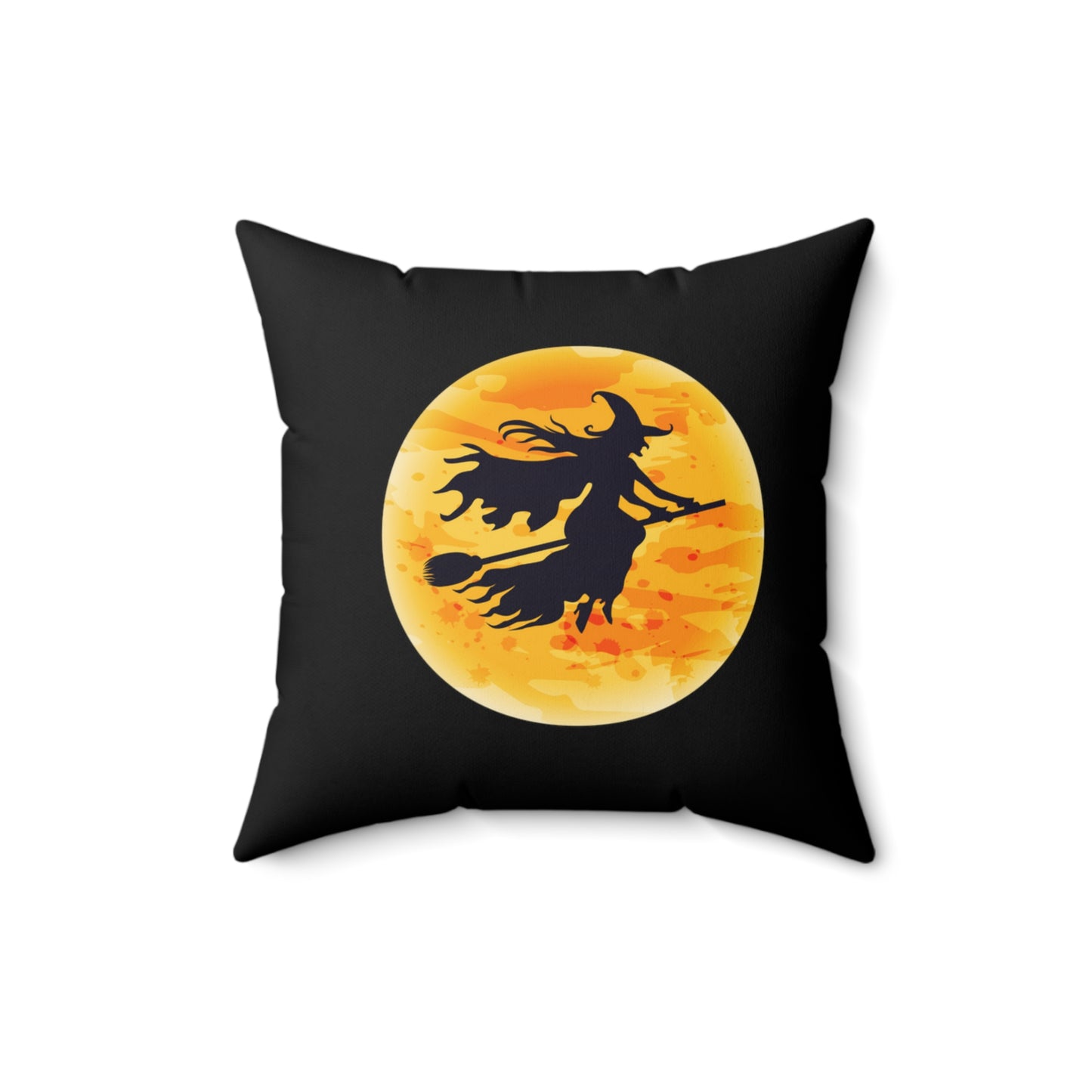 Halloween Witch Pillow - Square Pillow - Fall Pillow - Halloween Witch - 4 sizes