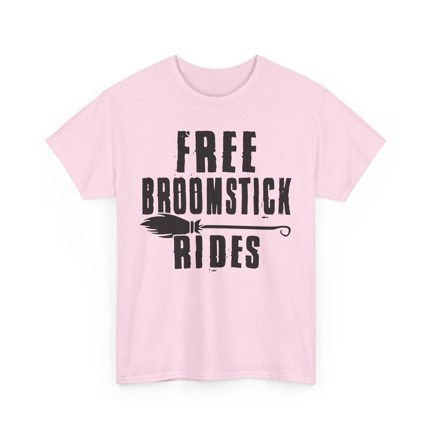 Free Broomstick Rides Tshirt, Unique Halloween Tee: Sarcastic 'Free Broomstick Rides' Shirt for Lovers of Sarcasm