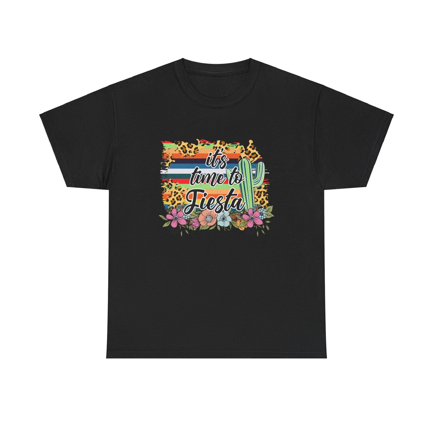 Fiesta Ready: 'It's Time to Fiesta' Tshirt for Cinco de Mayo, Celebrate in Style with 'It's Time to Fiesta' Tshirt for Fiesta