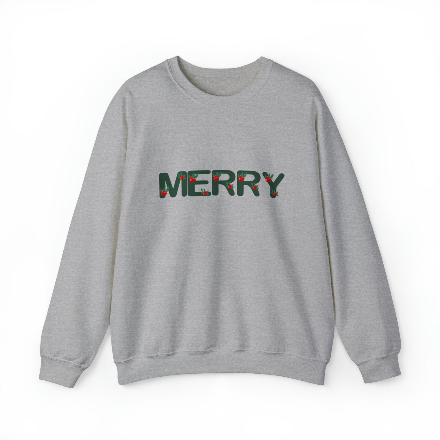 Merry Sweatshirt, Merry Christmas Shirt for Women, Christmas Crewneck Sweatshirt, Ugly Christmas Sweater, Cute Christmas Sweatshirt, Xmas