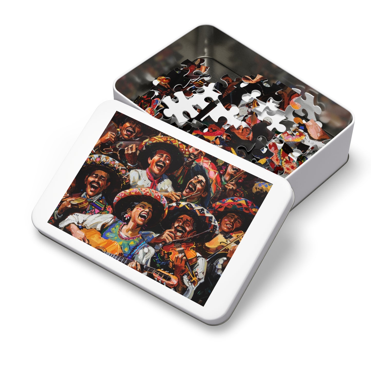 Cinco de Mayo Mariachi Band Puzzle - Fun and Festive Activity, Colorful Puzzle Perfect for Celebration, 30, 110, 252, 500, and 1000-piece