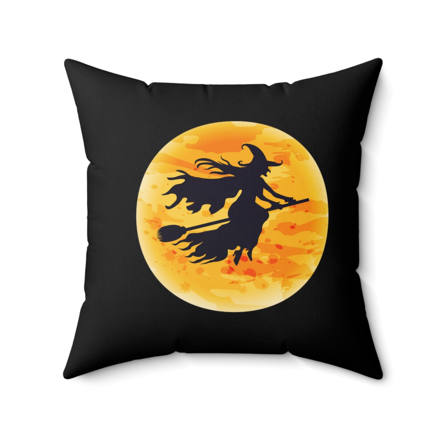 Halloween Witch Pillow - Square Pillow - Fall Pillow - Halloween Witch - 4 sizes