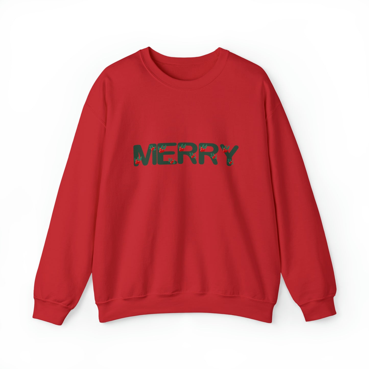 Merry Sweatshirt, Merry Christmas Shirt for Women, Christmas Crewneck Sweatshirt, Ugly Christmas Sweater, Cute Christmas Sweatshirt, Xmas