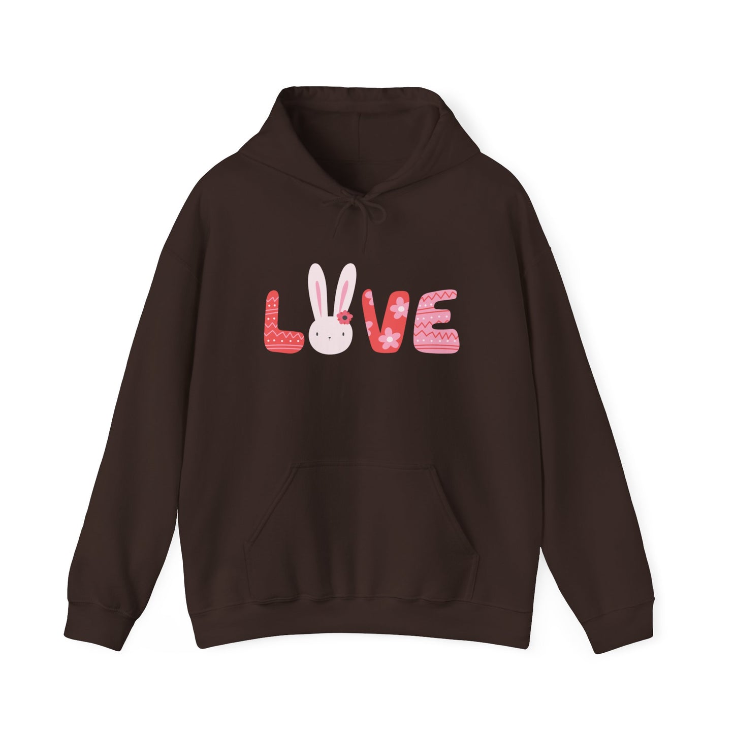 Easter Love Hooded Sweatshirt, Love Sweatshirt, Funny Easter Day Gift, Easter Day Apparel, Happy Easter Sweatshirt For Women, Egg Hunter