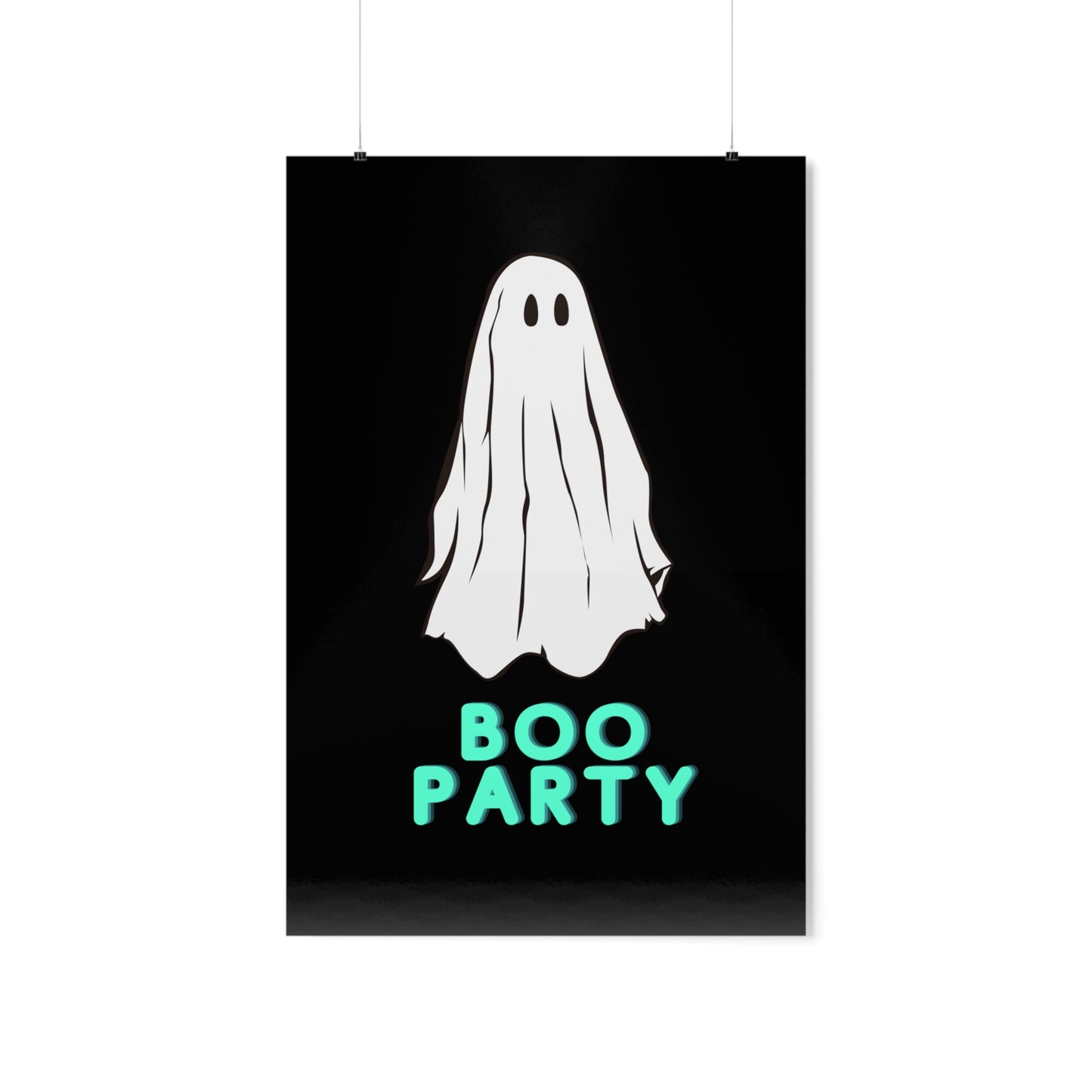 Halloween Ghost Poster - Halloween Art - Halloween Wall Decor - Halloween Poster - Ghost Poster