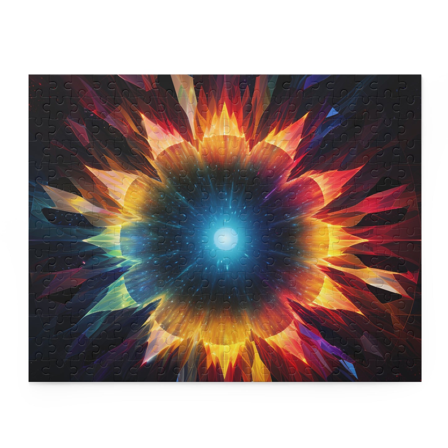 Colorful Nebula Explosion in Space Puzzle, Mindful Activity, Galactic Nebula Explosion Space Puzzle, Perfect Gift for Astronomy Lovers