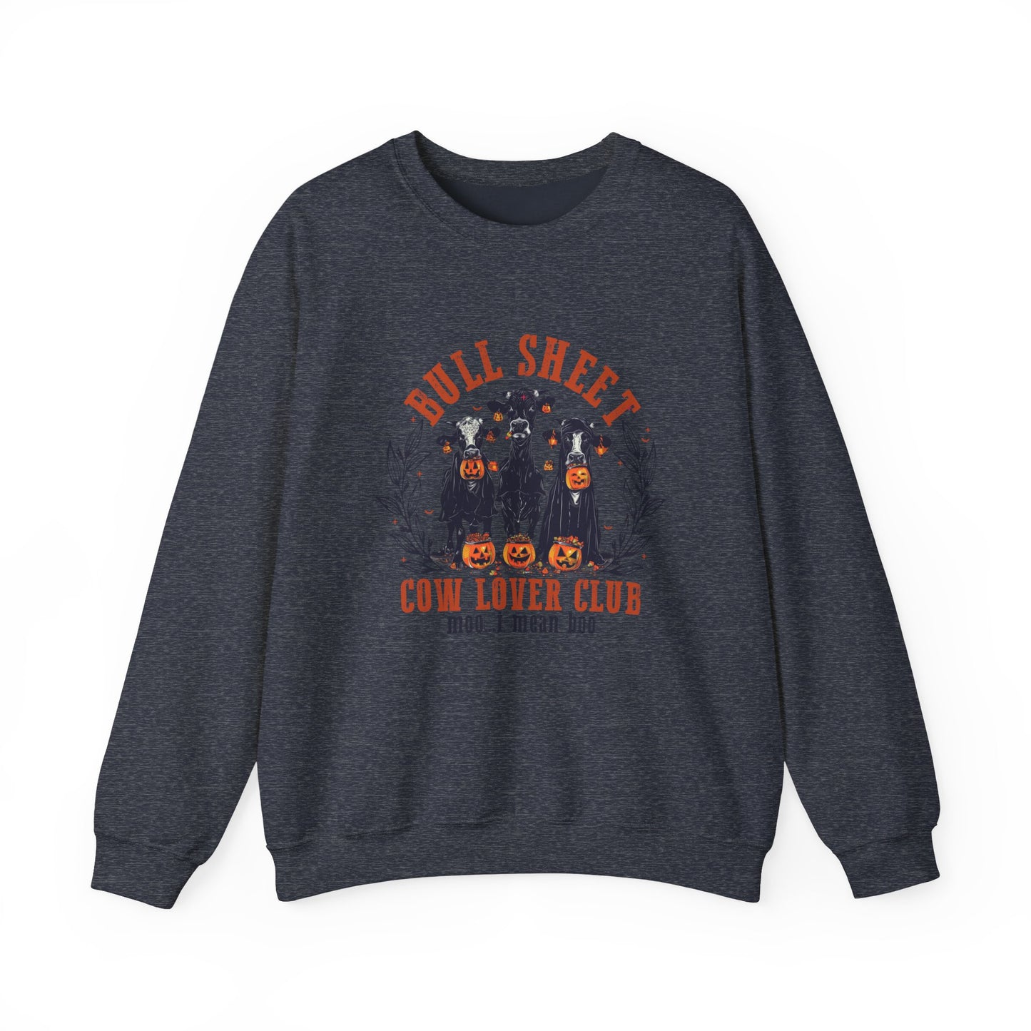 Bull Sheet Cow Lover Club Sweatshirt, Cozy Comfort with a Playful Twist