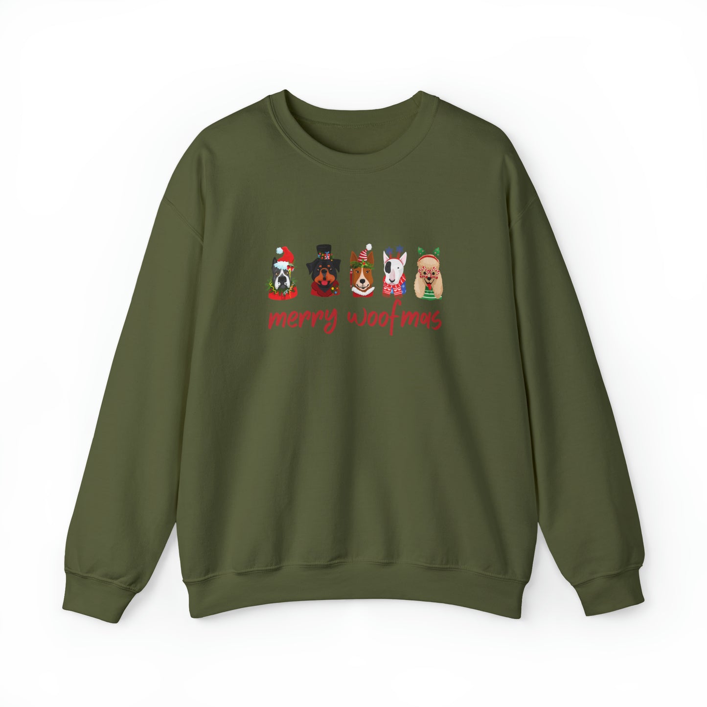 Christmas Dogs Sweatshirt, Dog Mom Shirt, Santa Dog Sweatshirt, Christmas Sweatshirt, Dogs Sweatshirt, Puppies Shirt, Christmas Shirt, Funny