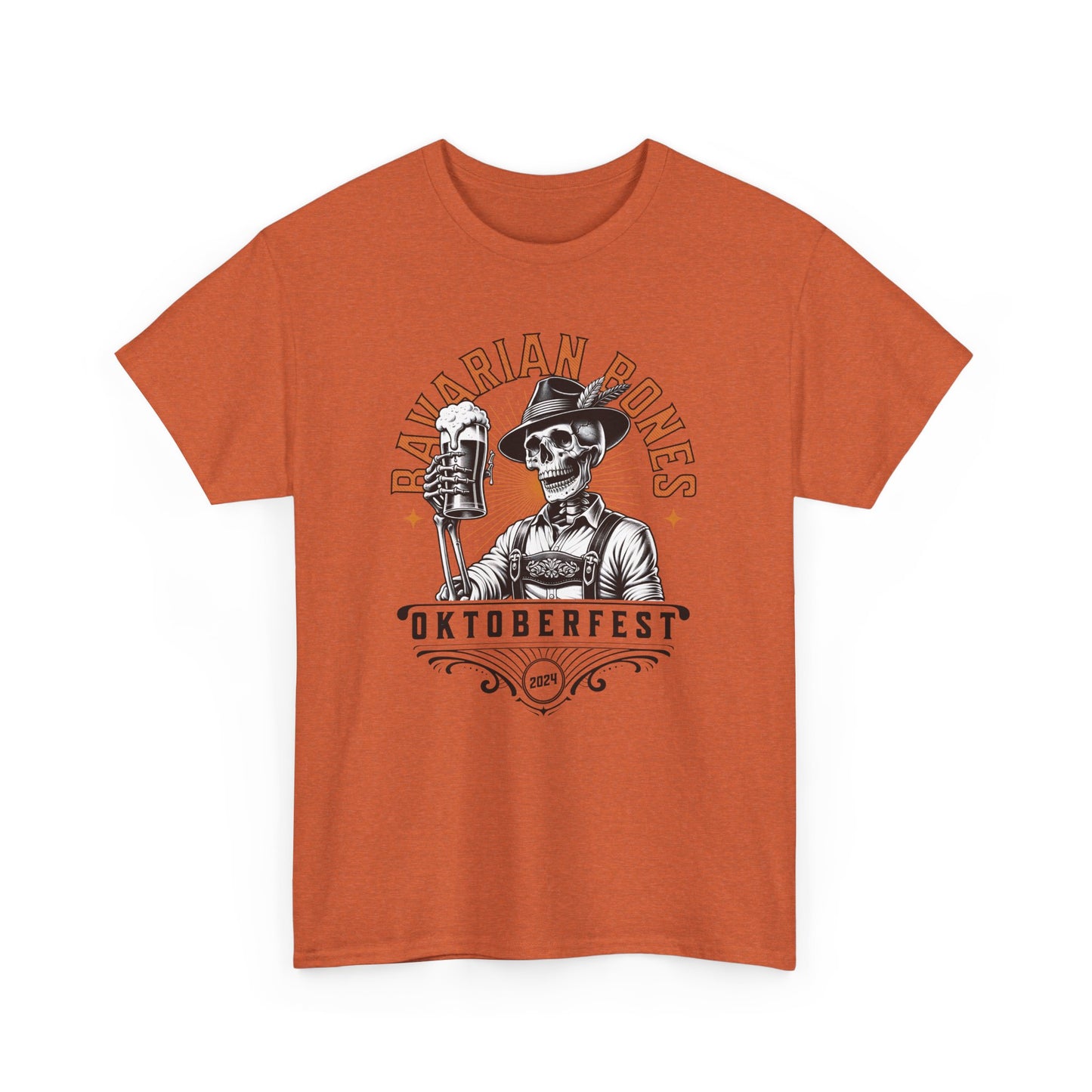 Bavarian Bones Oktoberfest 2024, Retro Oktoberfest 2024 T-Shirt, Prost Shirt, Comfort Colors® Shirt,Retro Craft Beer Shirt,Beer Drinking tee