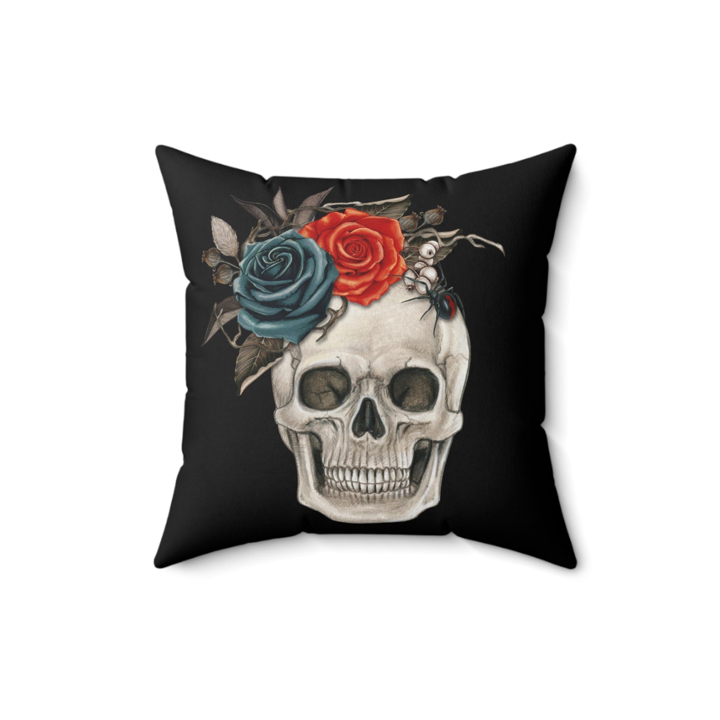 Halloween Pillow - Halloween Throw Pillow - Halloween Fall Pillow - Fall Pillow - Skeleton Pillow