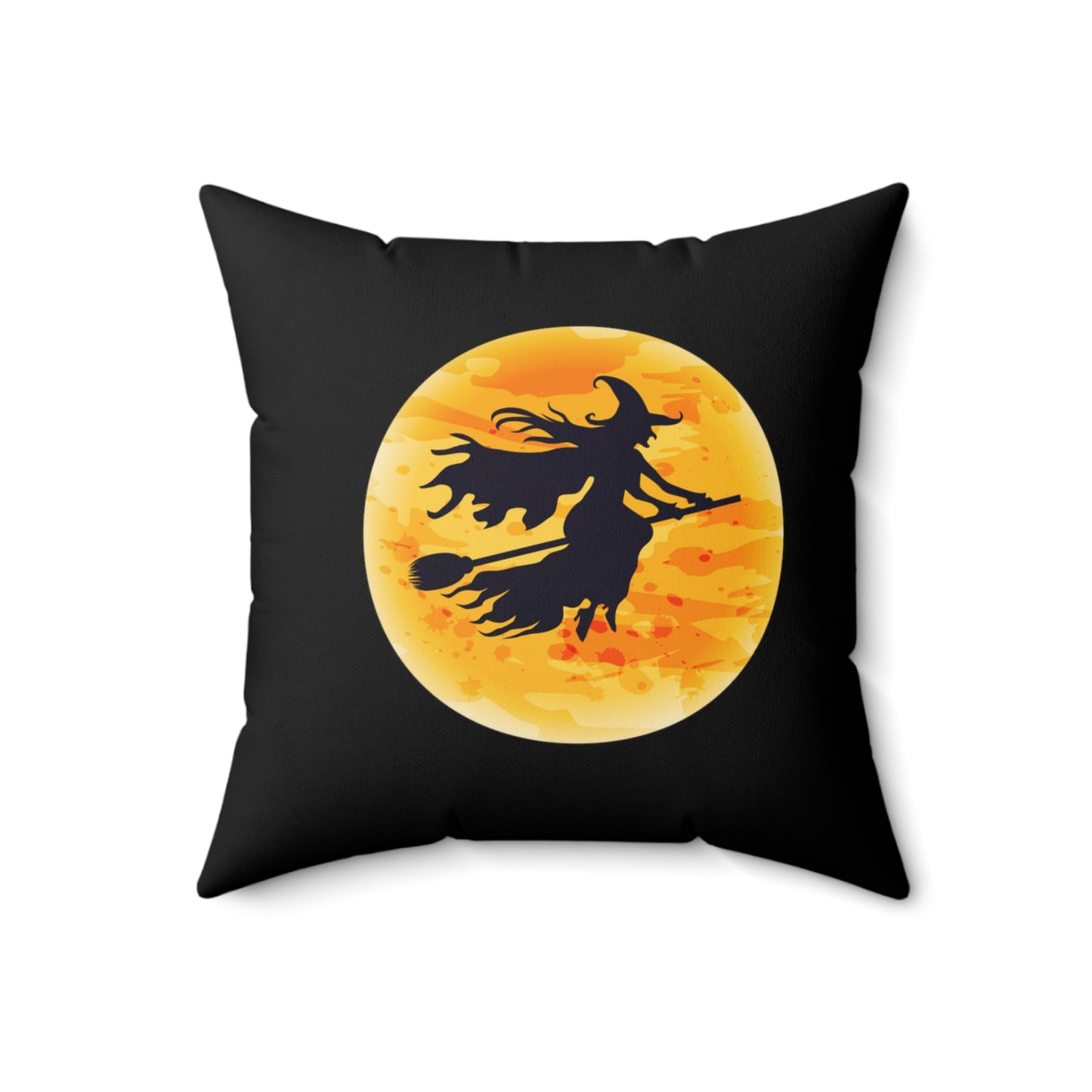 Halloween Witch Pillow - Square Pillow - Fall Pillow - Halloween Witch - 4 sizes