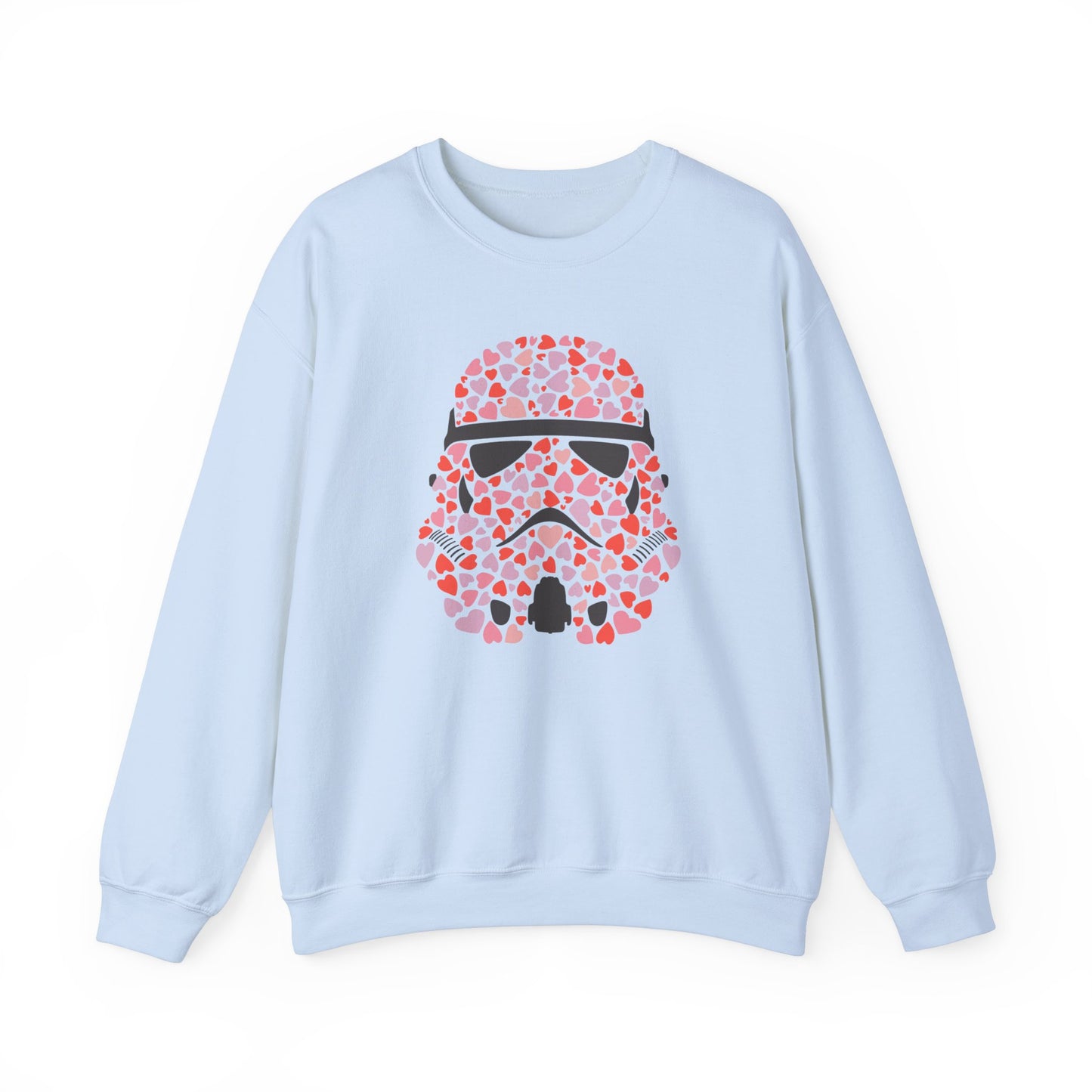 Stormtrooper Valentine Sweatshirt, Love Stormtrooper Hearts Valentine Shirt or Sweatshirt, Star Wars Valentine Shirt, Force Sweatshirt