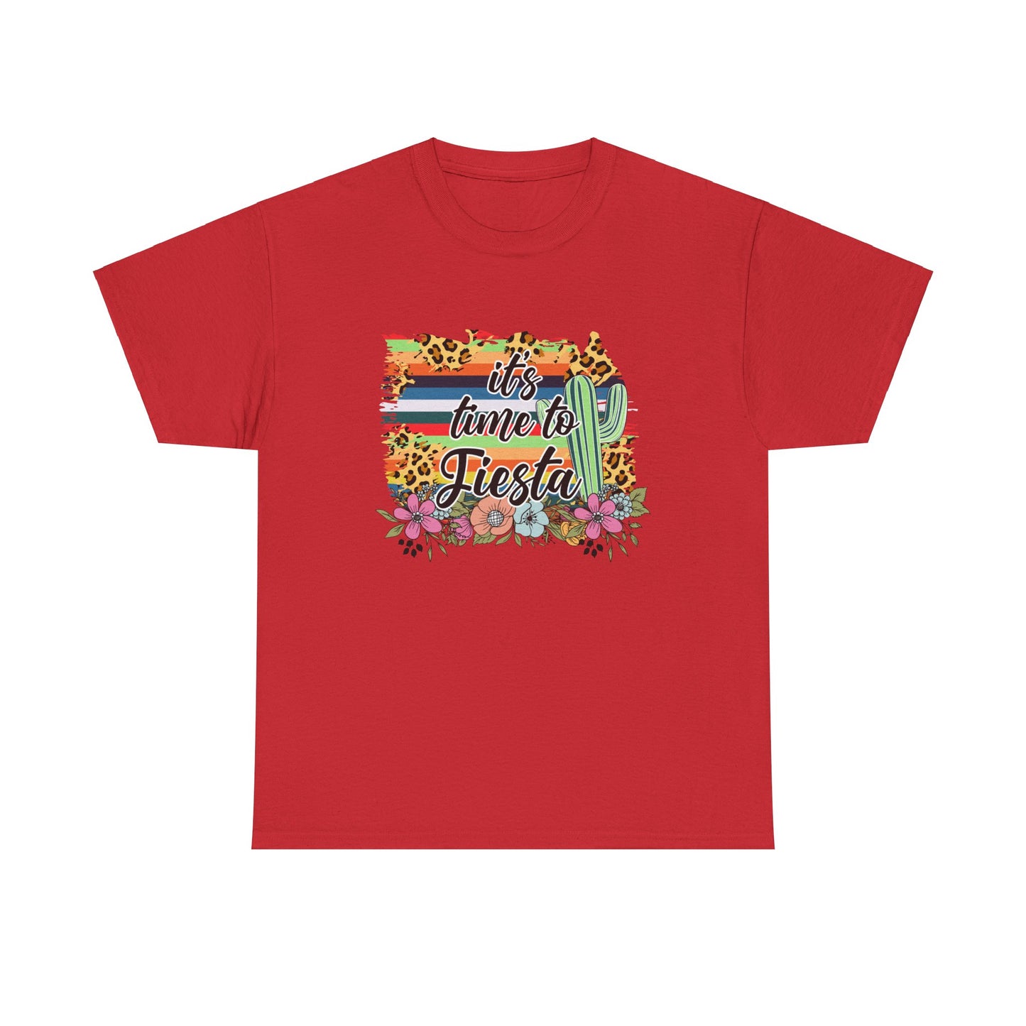 Fiesta Ready: 'It's Time to Fiesta' Tshirt for Cinco de Mayo, Celebrate in Style with 'It's Time to Fiesta' Tshirt for Fiesta