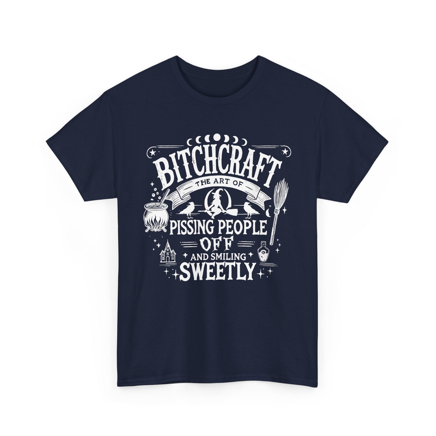 BITCHCRAFT T-Shirt, Funny Sweatshirt, Funny Gift Sarcastic Shirt, Woman Crewneck, Funny Quote Tee, Gift for Her